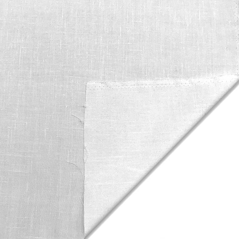 Tessuto lino bianco