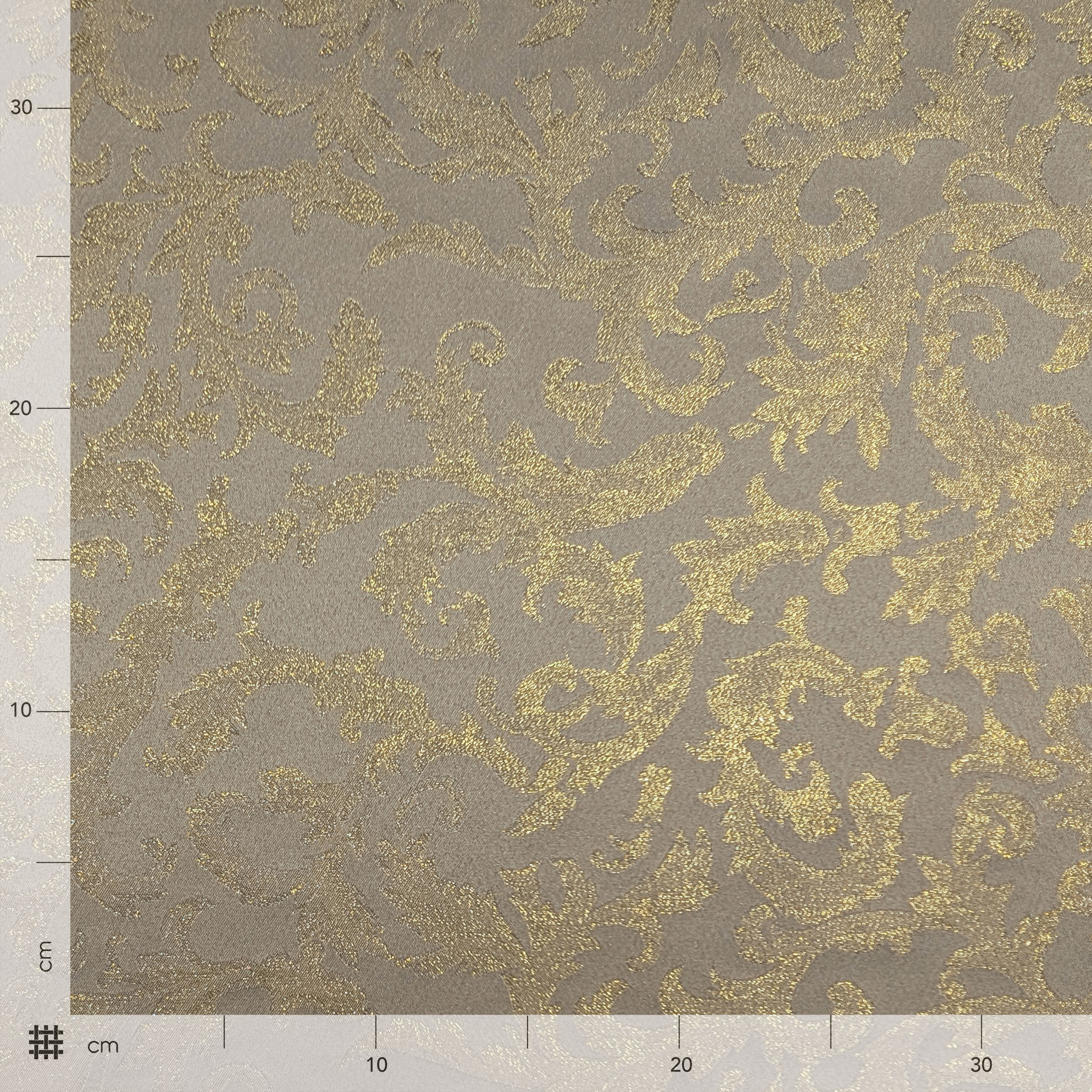 Damascato Special Natalizio Beige Lurex Image