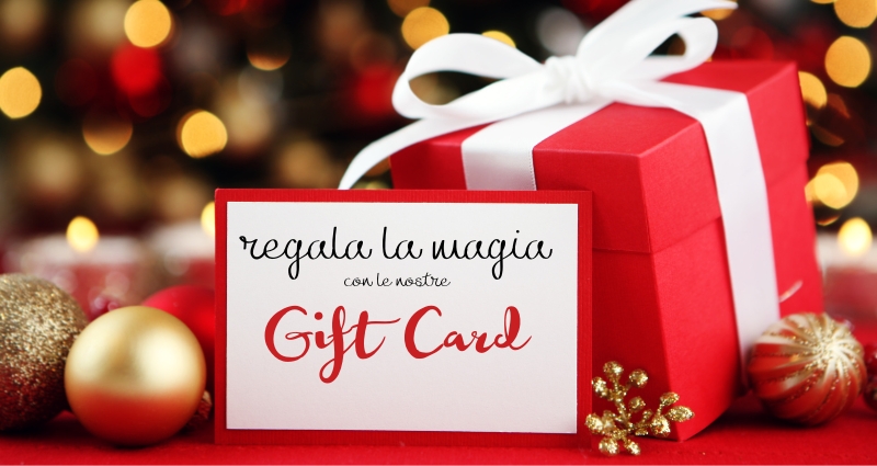 regala una gift card natalizia