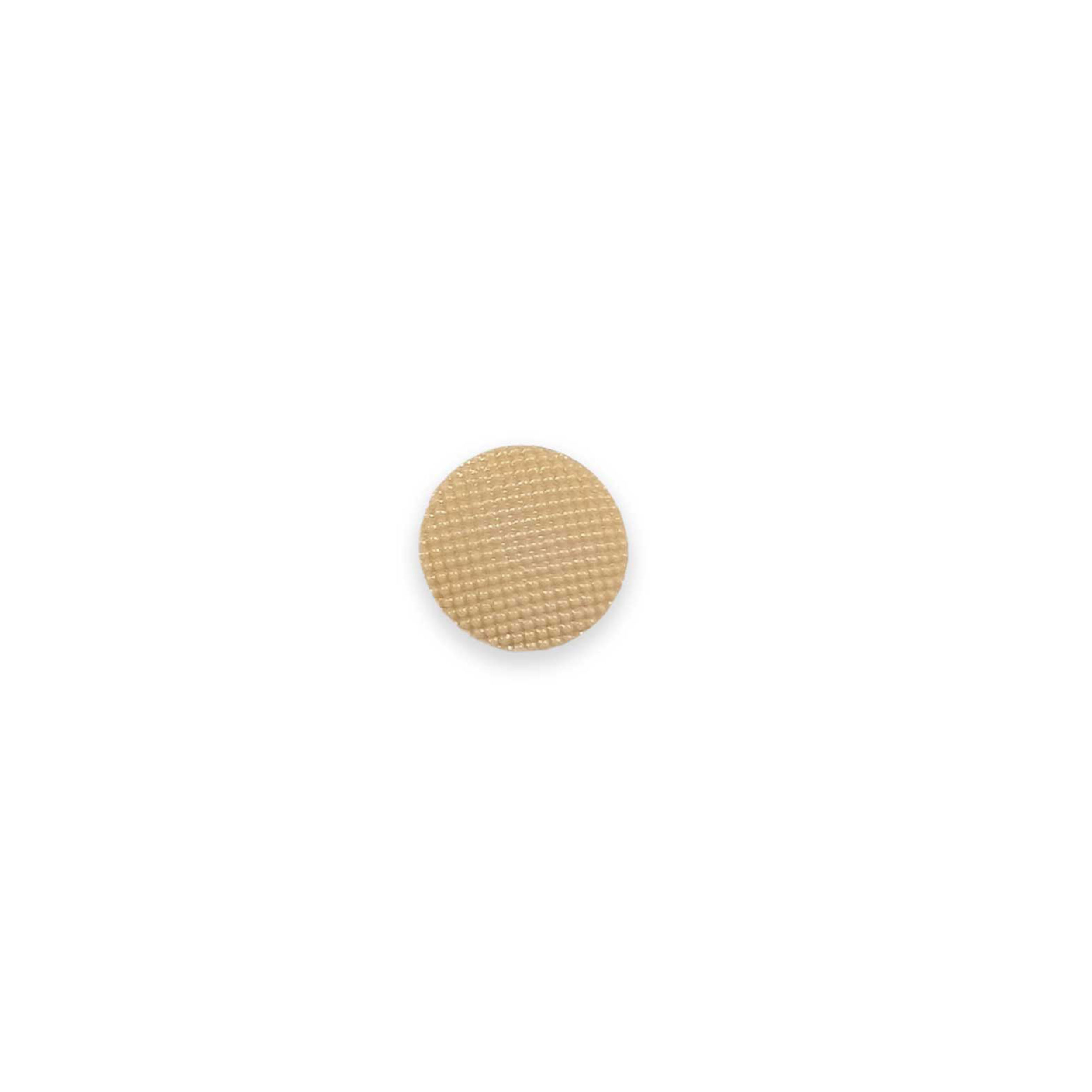 Bottone Tinta Unita Quadrettini Rilievo Beige Lin 16 Image