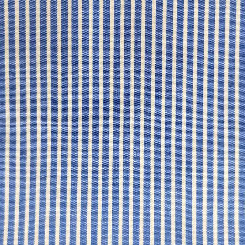 Tessuto per Camiceria Righe Bluette