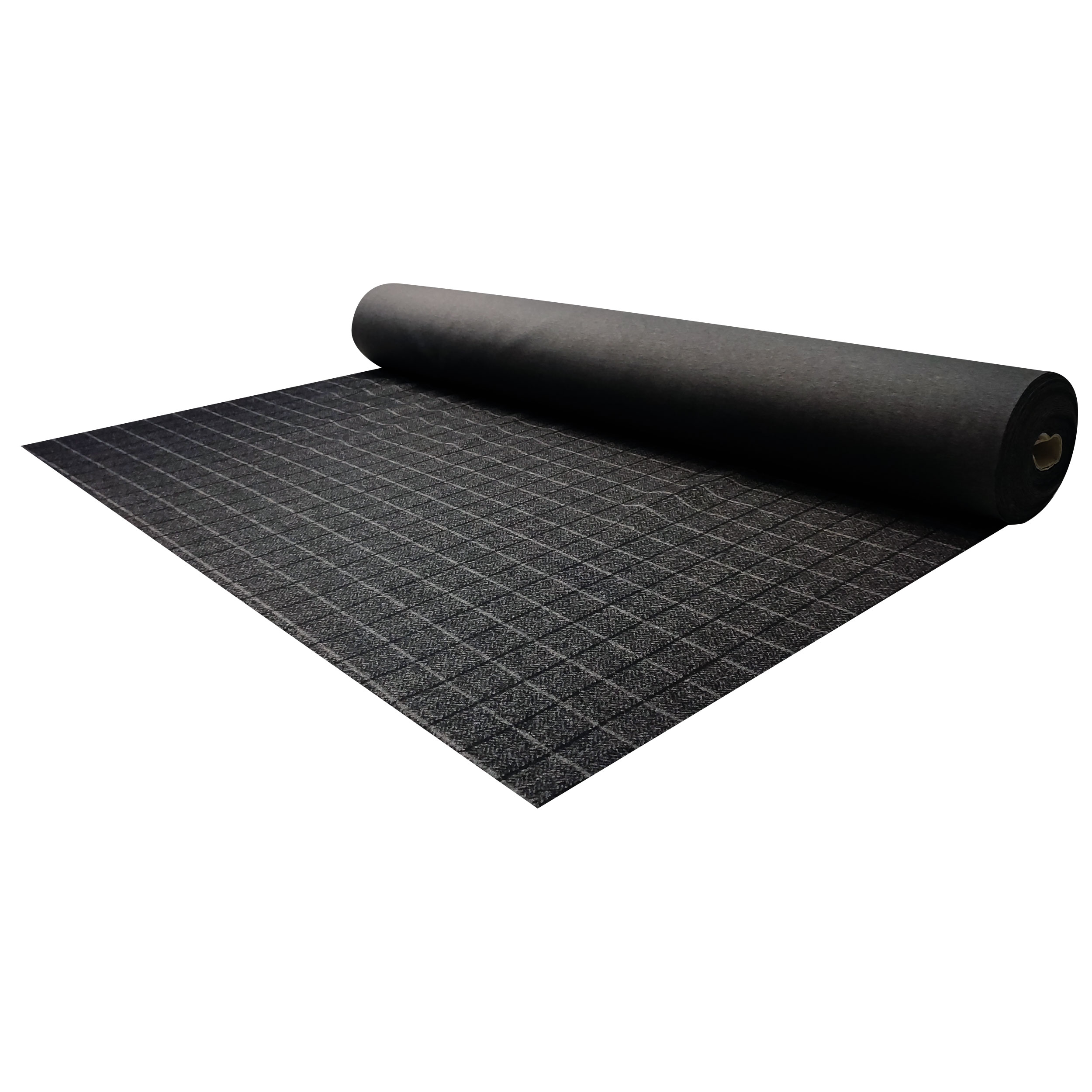 Neoprene Double-Side Tartan in Lana e Grigio