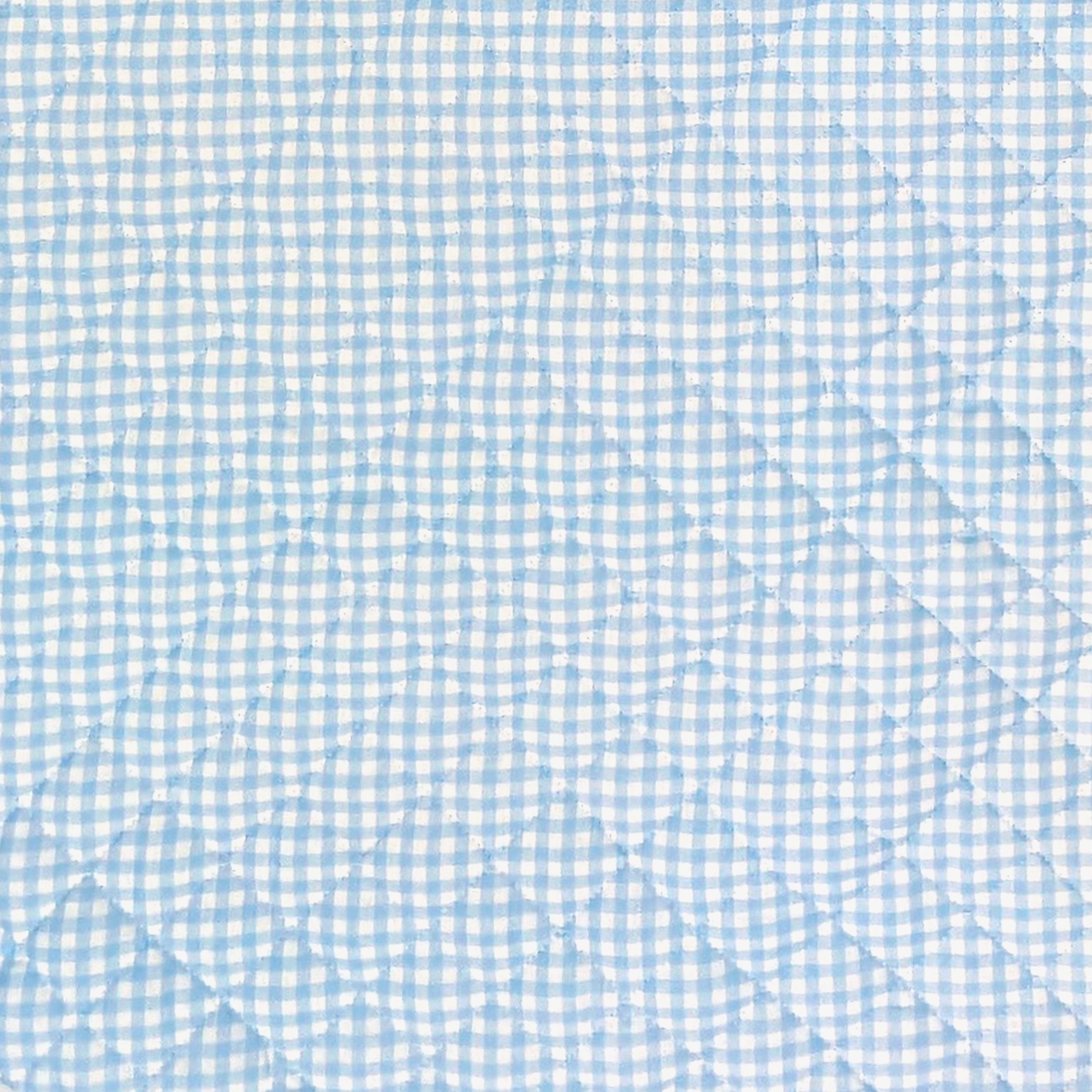 Sacco Nanna Sagomato per Brandine Quadretti Azzurro Image