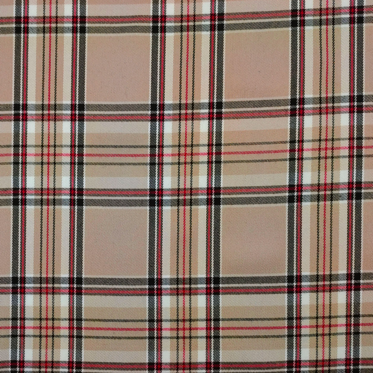 Tessuto Tartan Beige