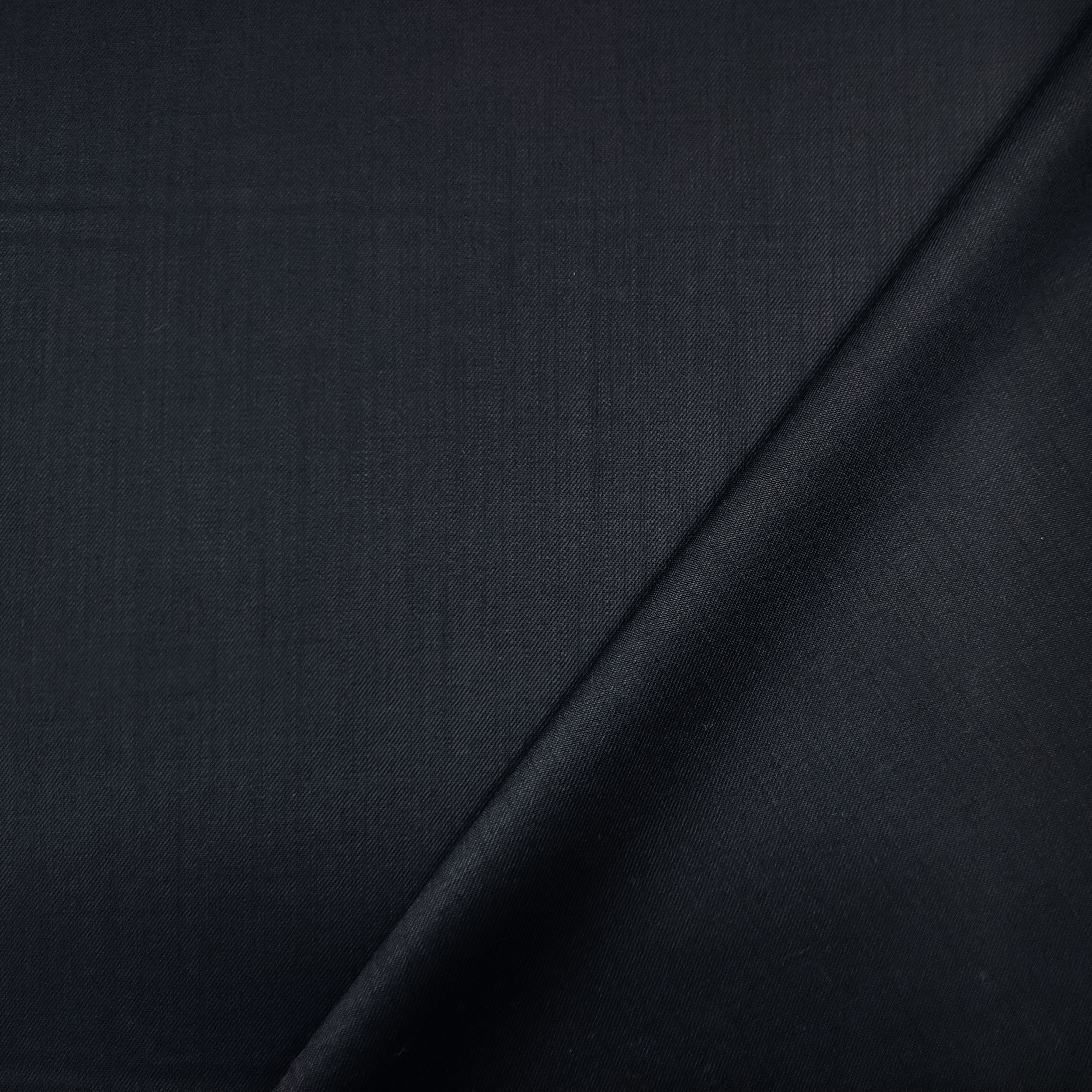 Gabardine di Lana Blu Scuro