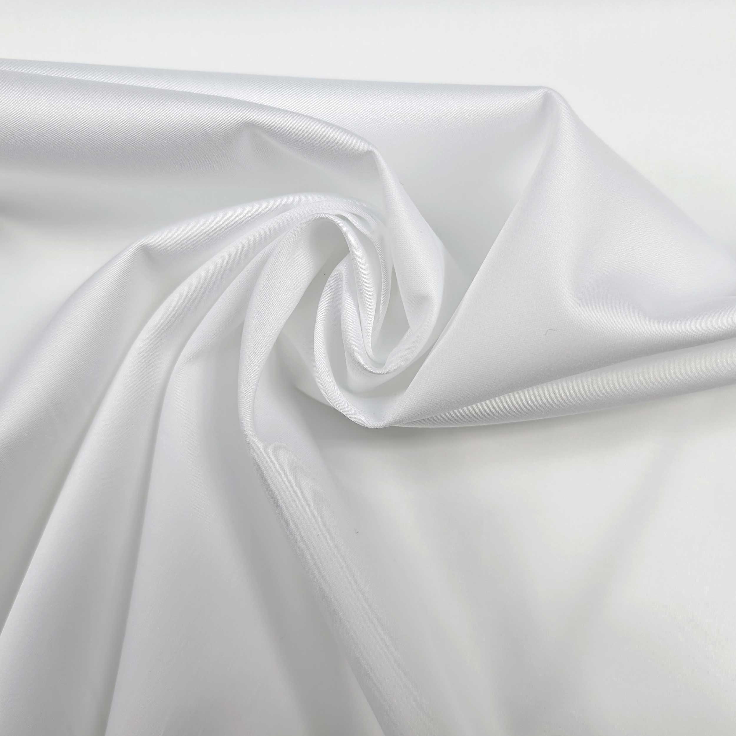Popeline per Camiceria Bianco Brennet Swiss Image