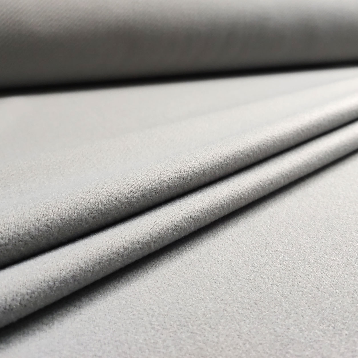Cappotto Double-Side Diagonale Grigio