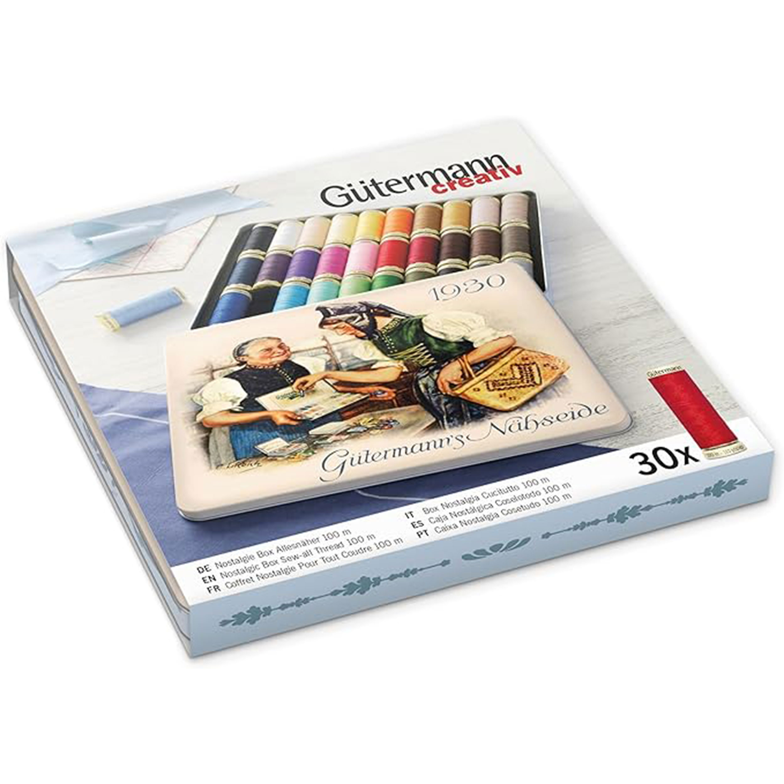 Gutermann Box Nostalgia 1930 Cucitutto 100 Image