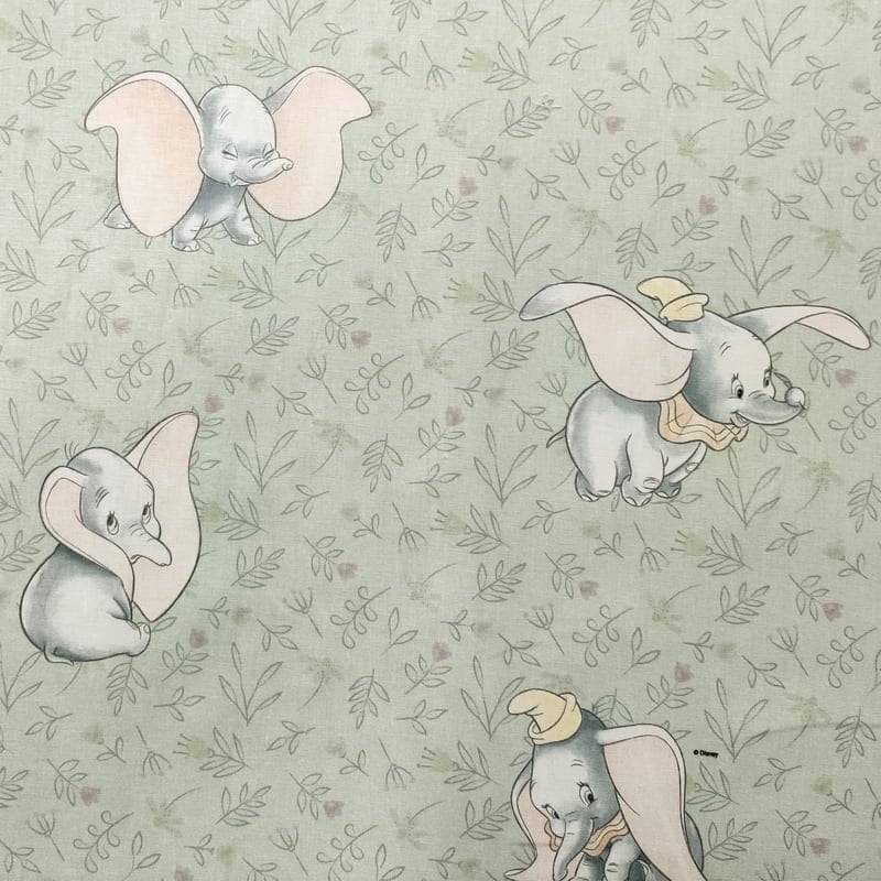 Tessuto Cotone Disney Dumbo