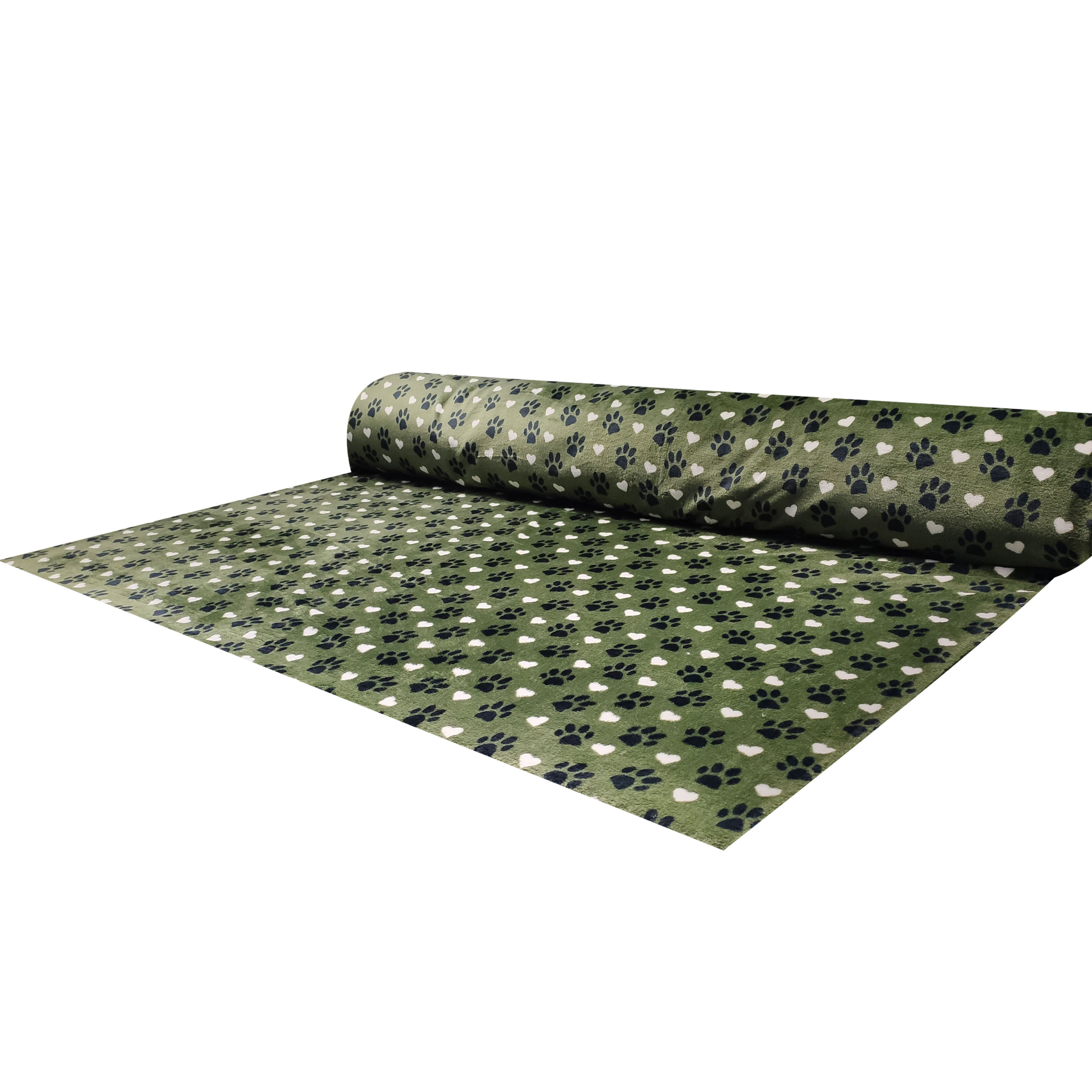 Set di lenzuola cotone verde militare piazza e mezzo