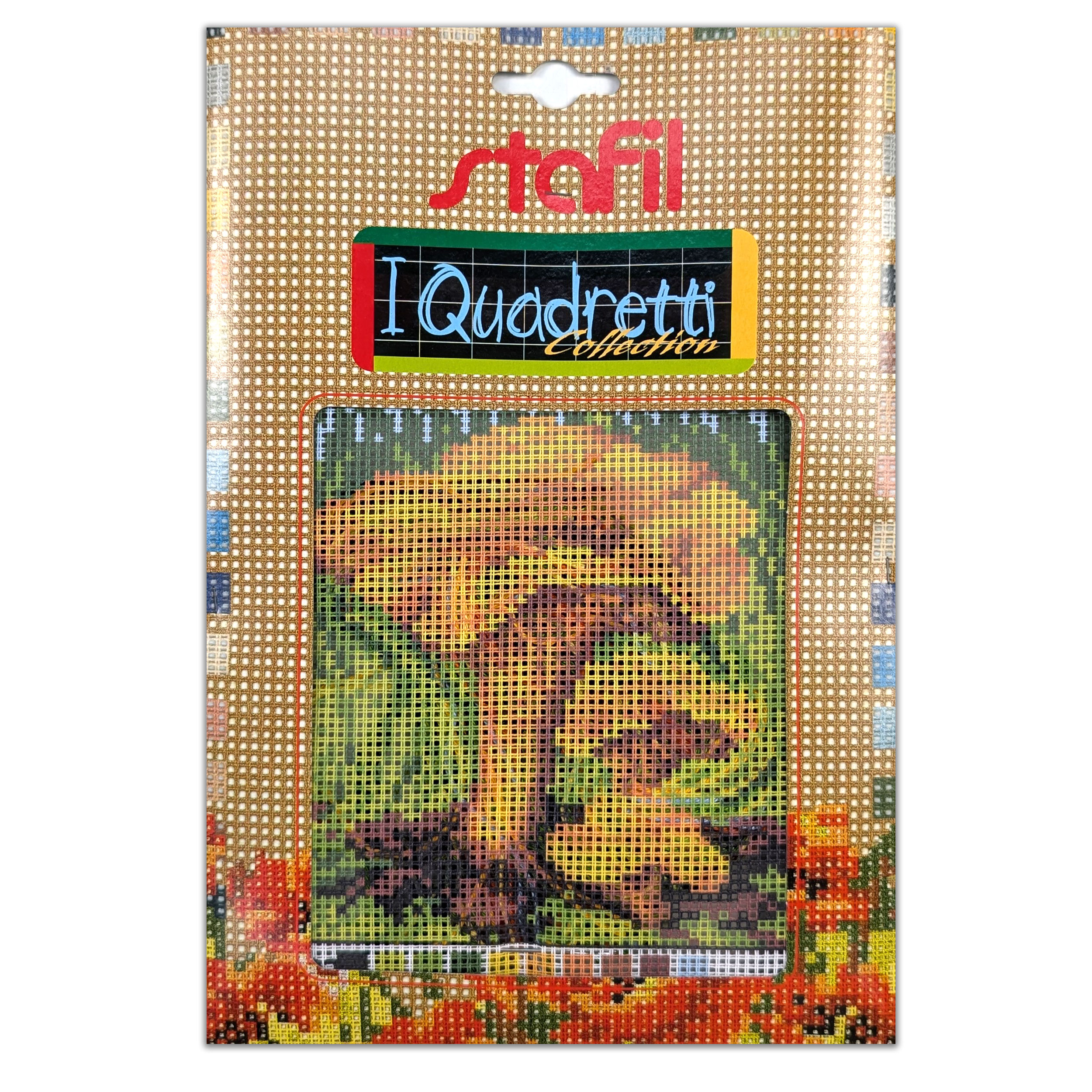 Awesocrafts Kit per ricamo a punto croce Camomille Facile Modelli