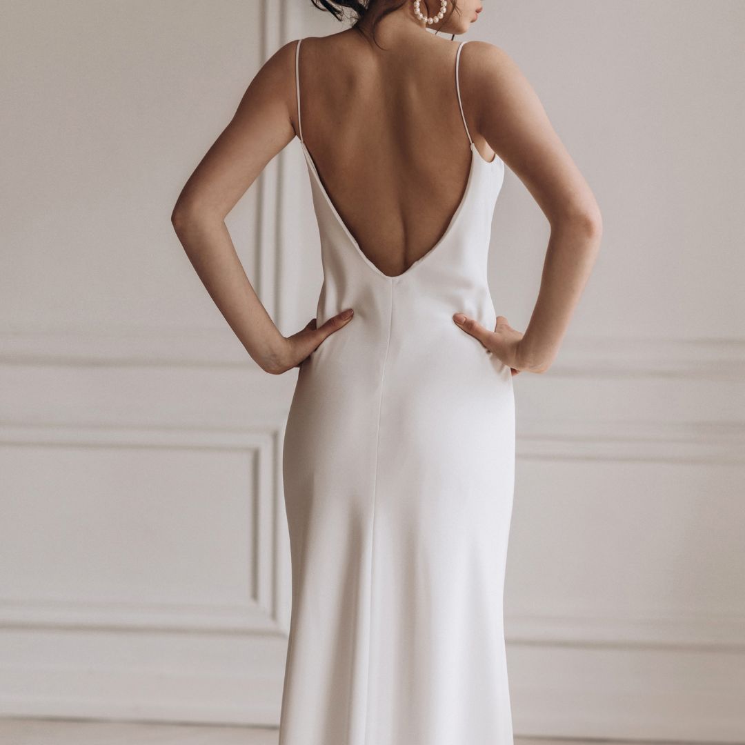 Raso Spalmato Lurex Sposa Panna Image
