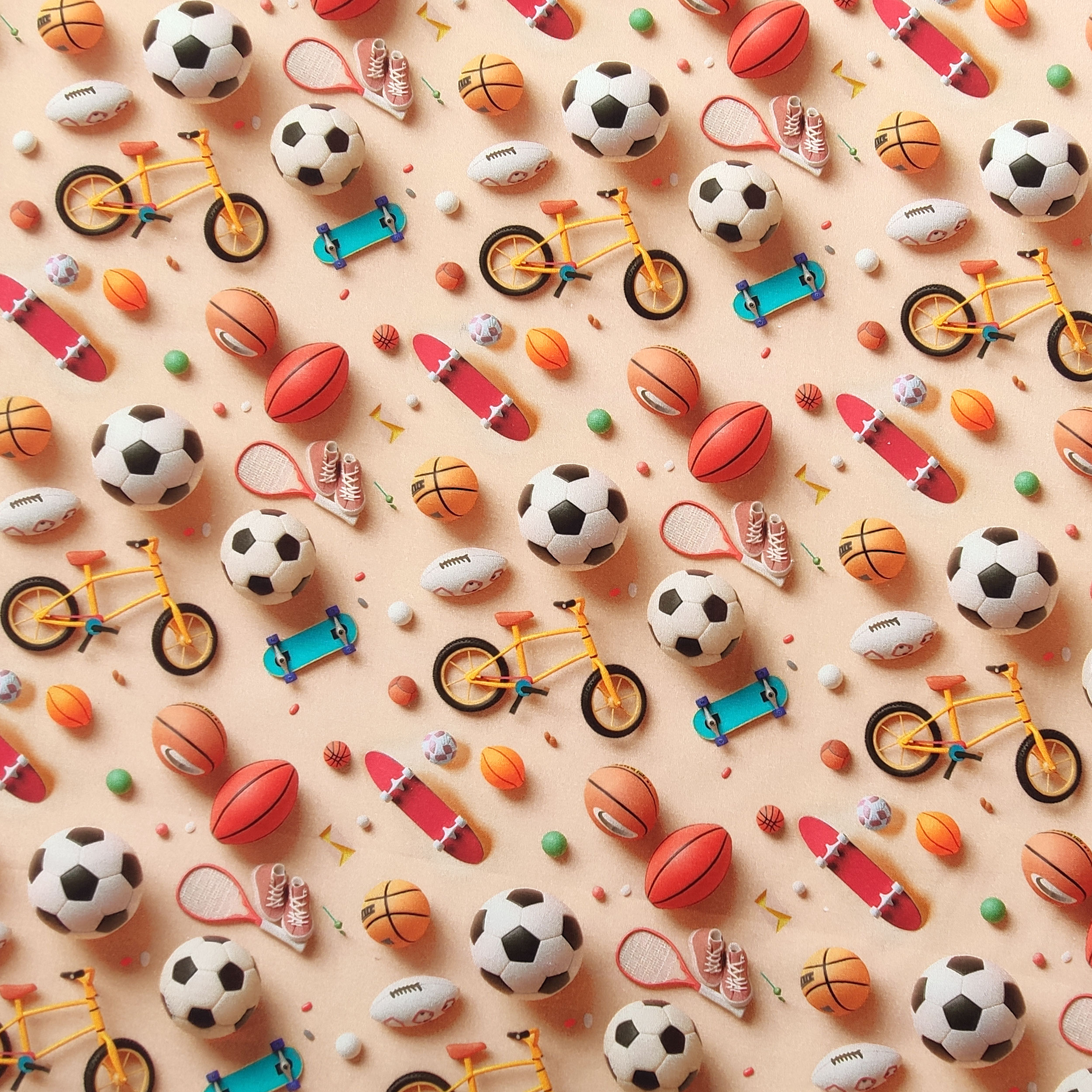 Cotone Digital Fantasia Sport Image