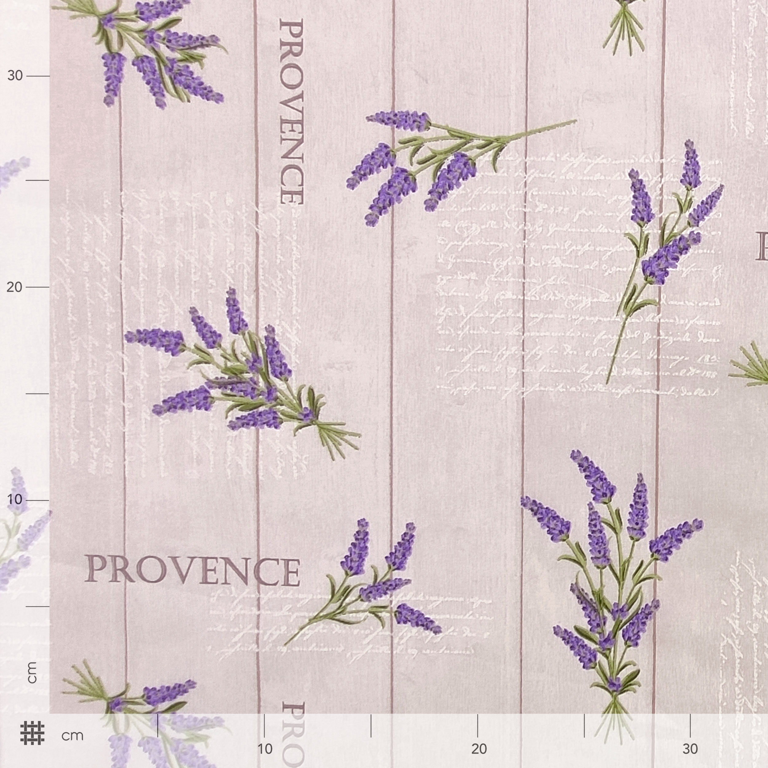 Cotone Tessuto Cotone Lavanda "Provence"