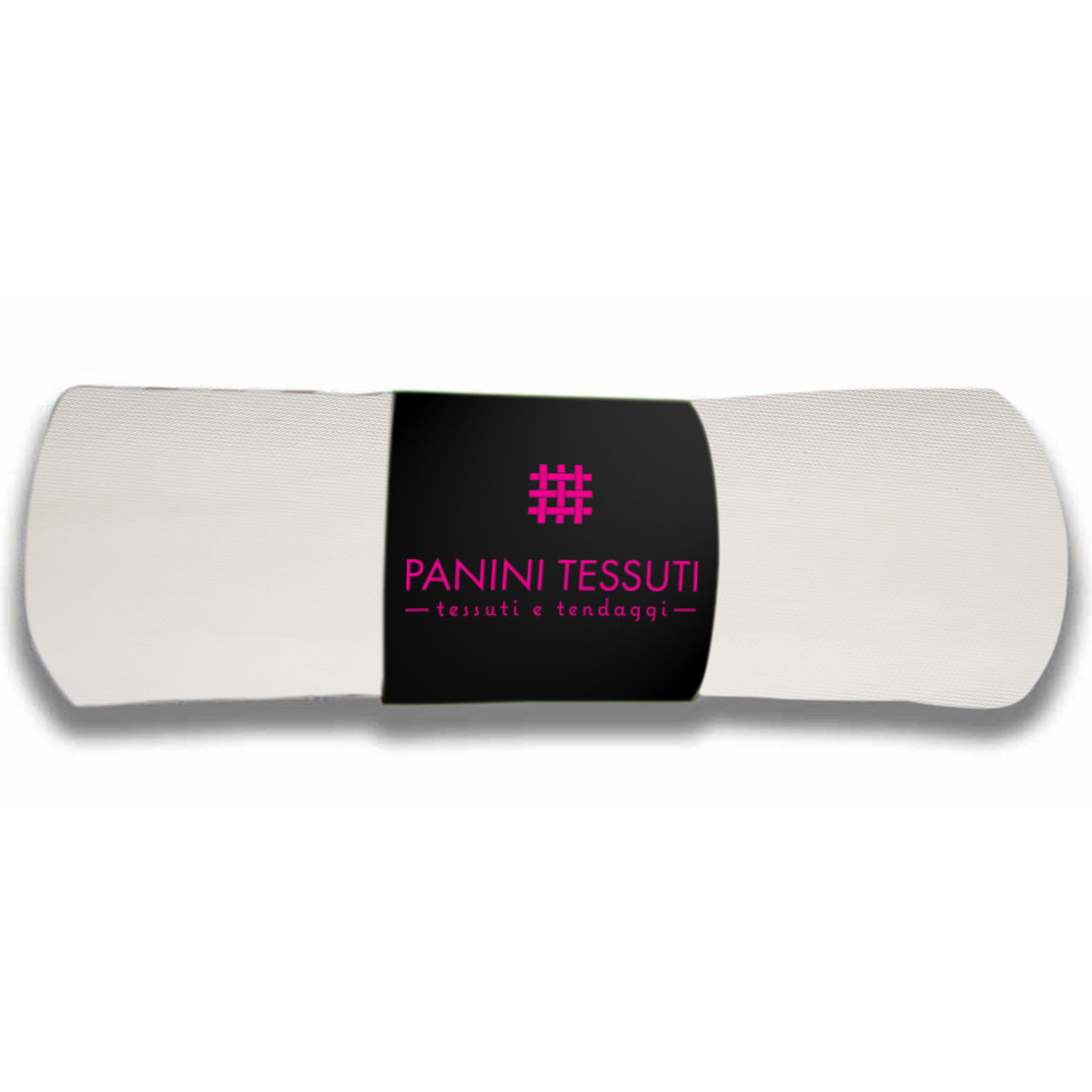 Scampolo Maglia Misto Cotone Piquet Bianco