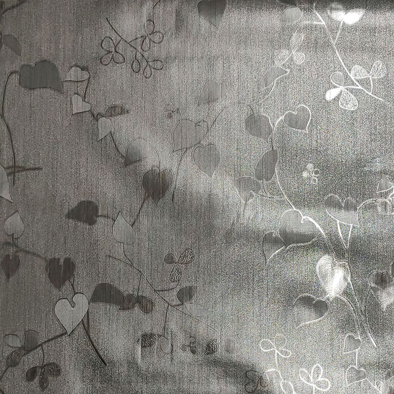 Tovaglia plastificata foglie argento