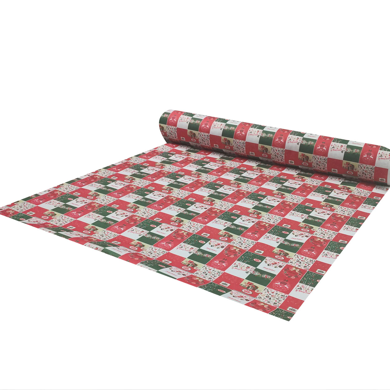 tessuto-pannolenci-patchwork-quadretto-natalizio-merry-christmas