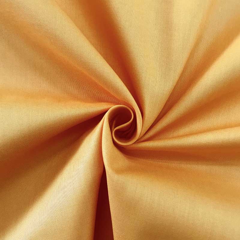 Lenzuola di cotone arancio lux