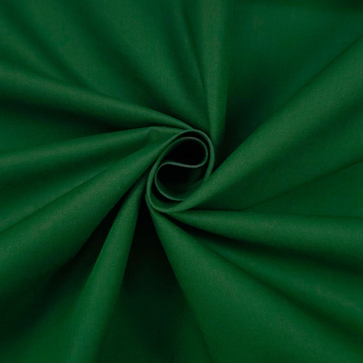 lenzuola di cotone verde scuro