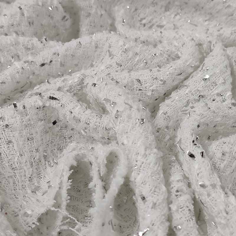 Stoffe chanel bianco lurex (1)