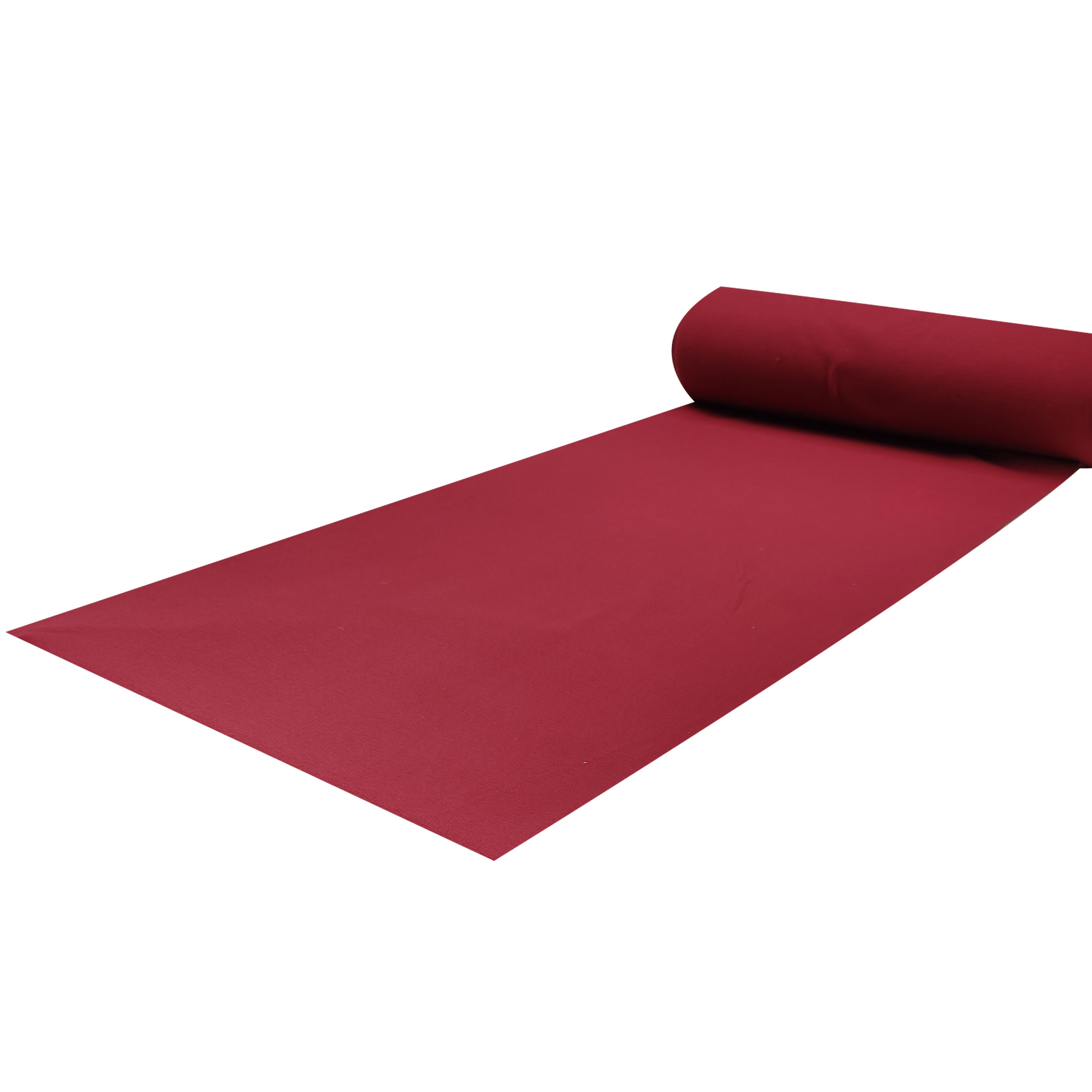 Tessuto a Costine Rosso Scuro Tubolare Image