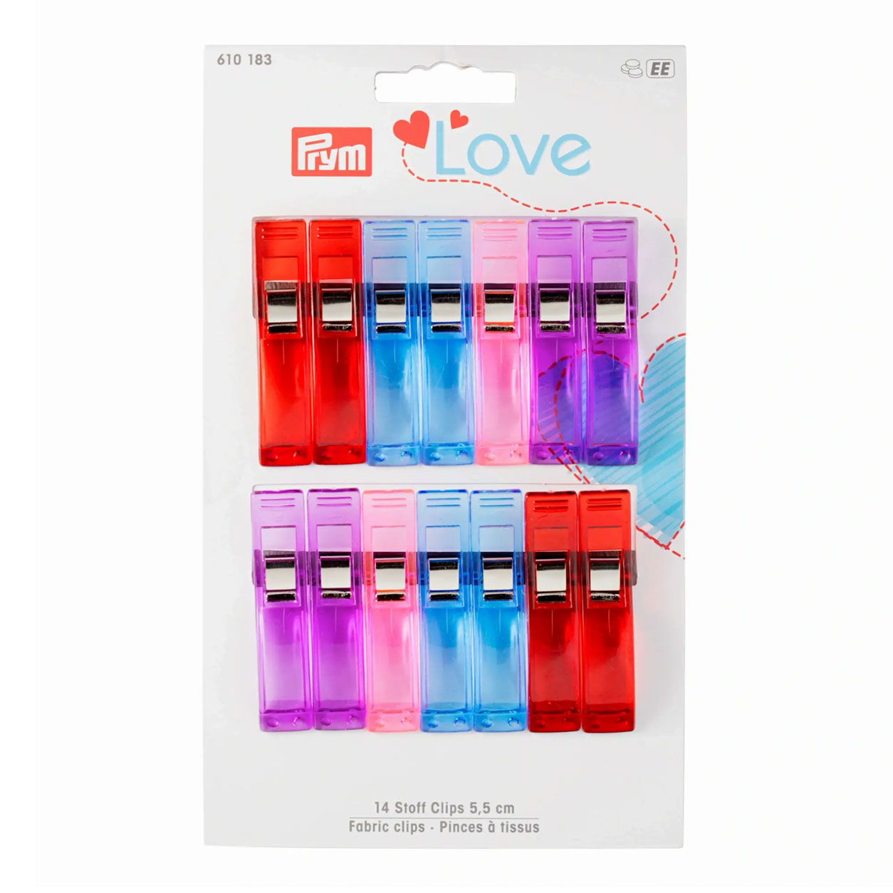  Clip per Tessuti 5.5 cm Prym Love Image