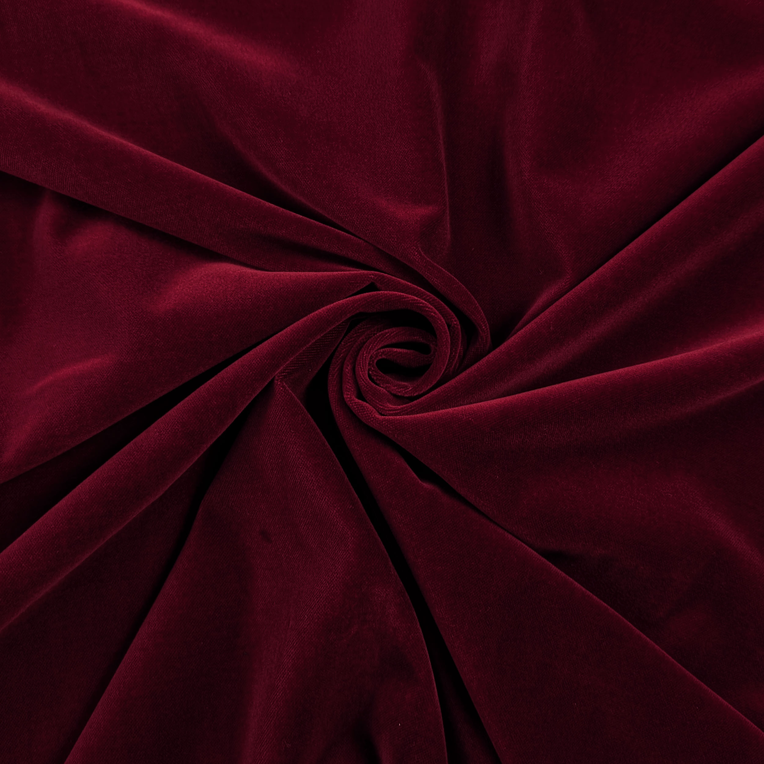 Velluto Cotone Moda Bordeaux Image