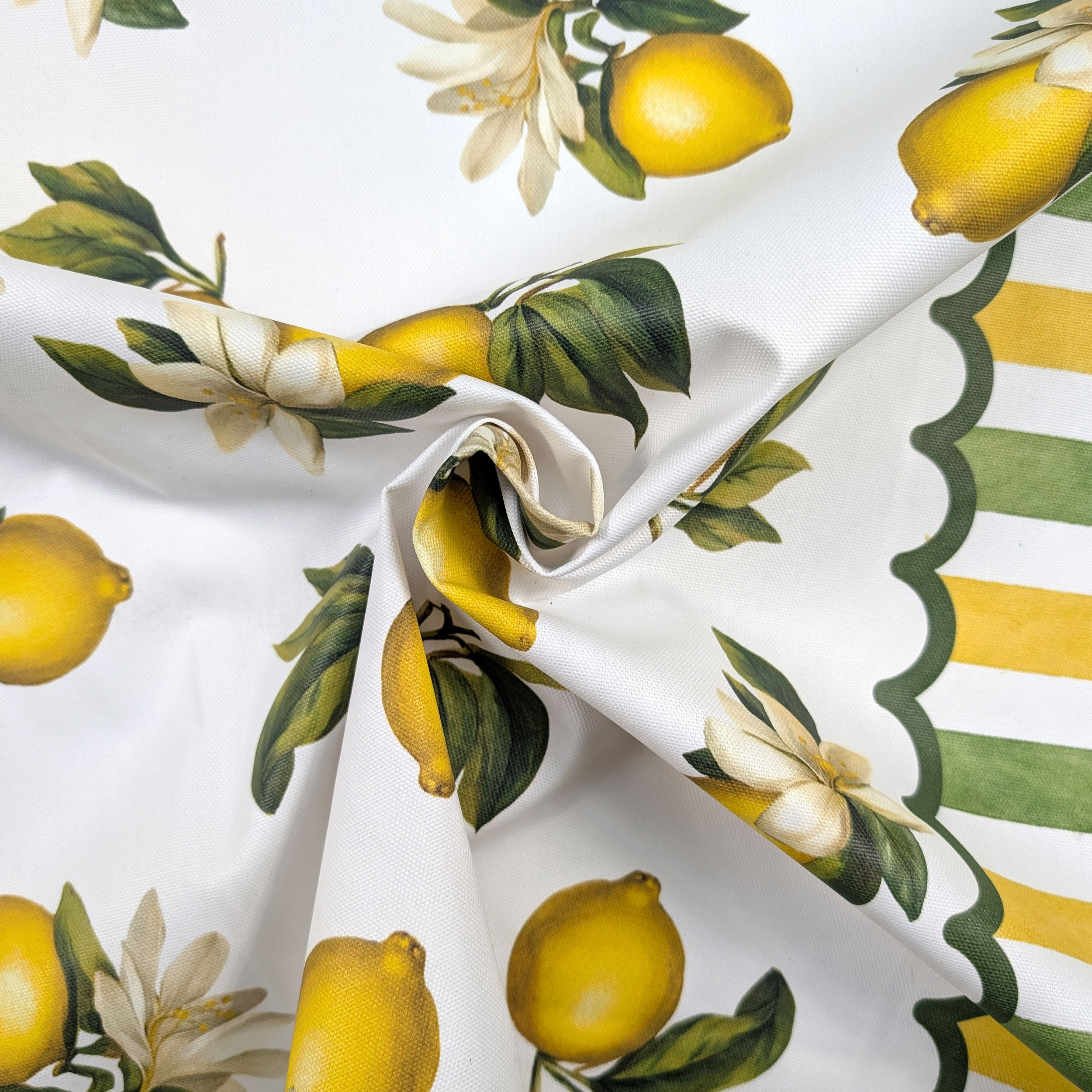 Tessuto per Tovaglia Resinata Limoni Estivi Image