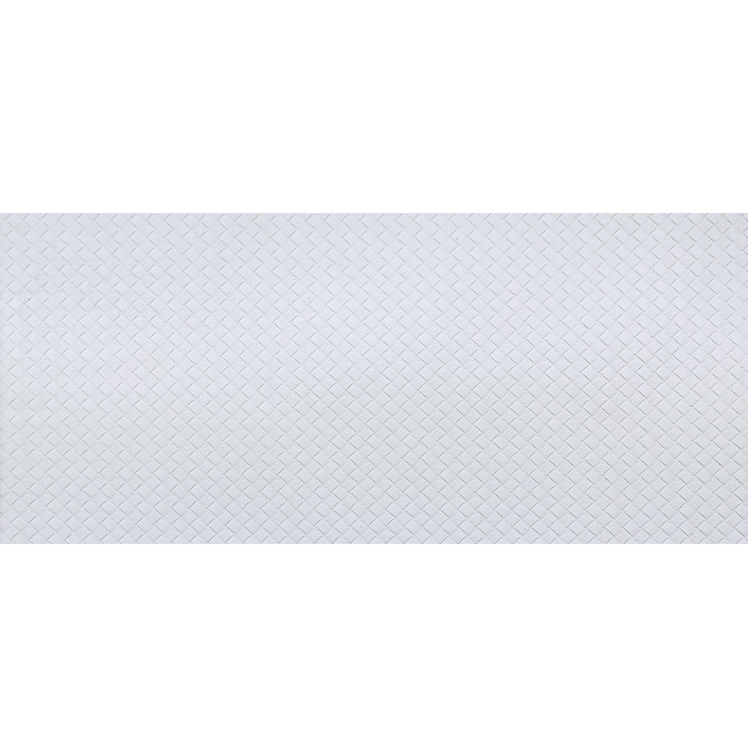Tappeto Antiscivolo Intrecciato Bianco