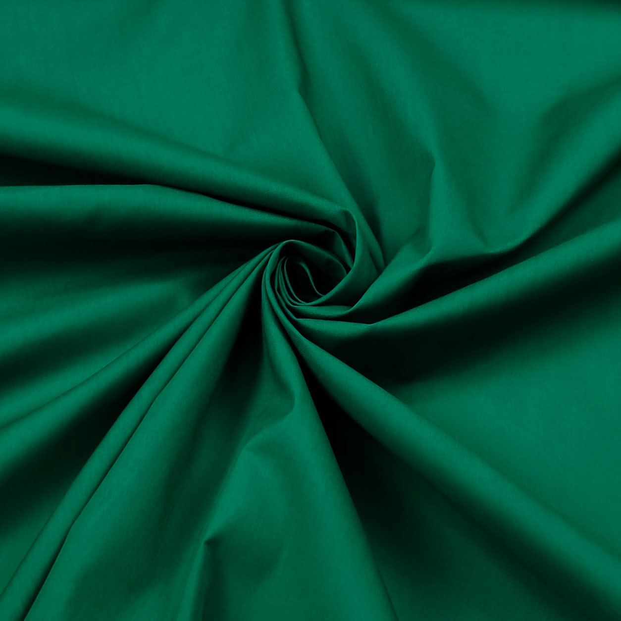 Ritaglio Misto Cotone per Abbigliamento Verde Scuro 100x150 cm Image