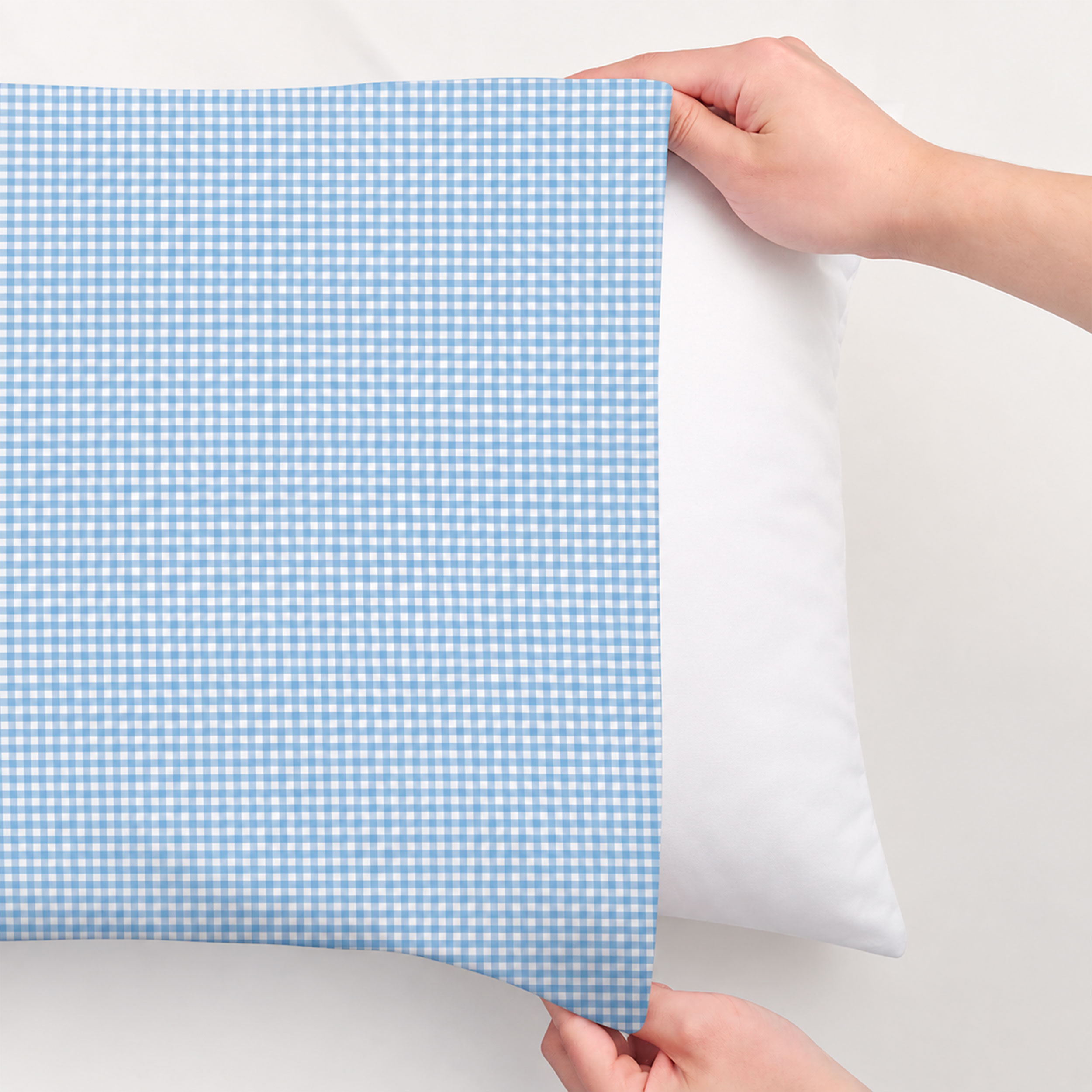 Federa Quadretti Azzurro Image