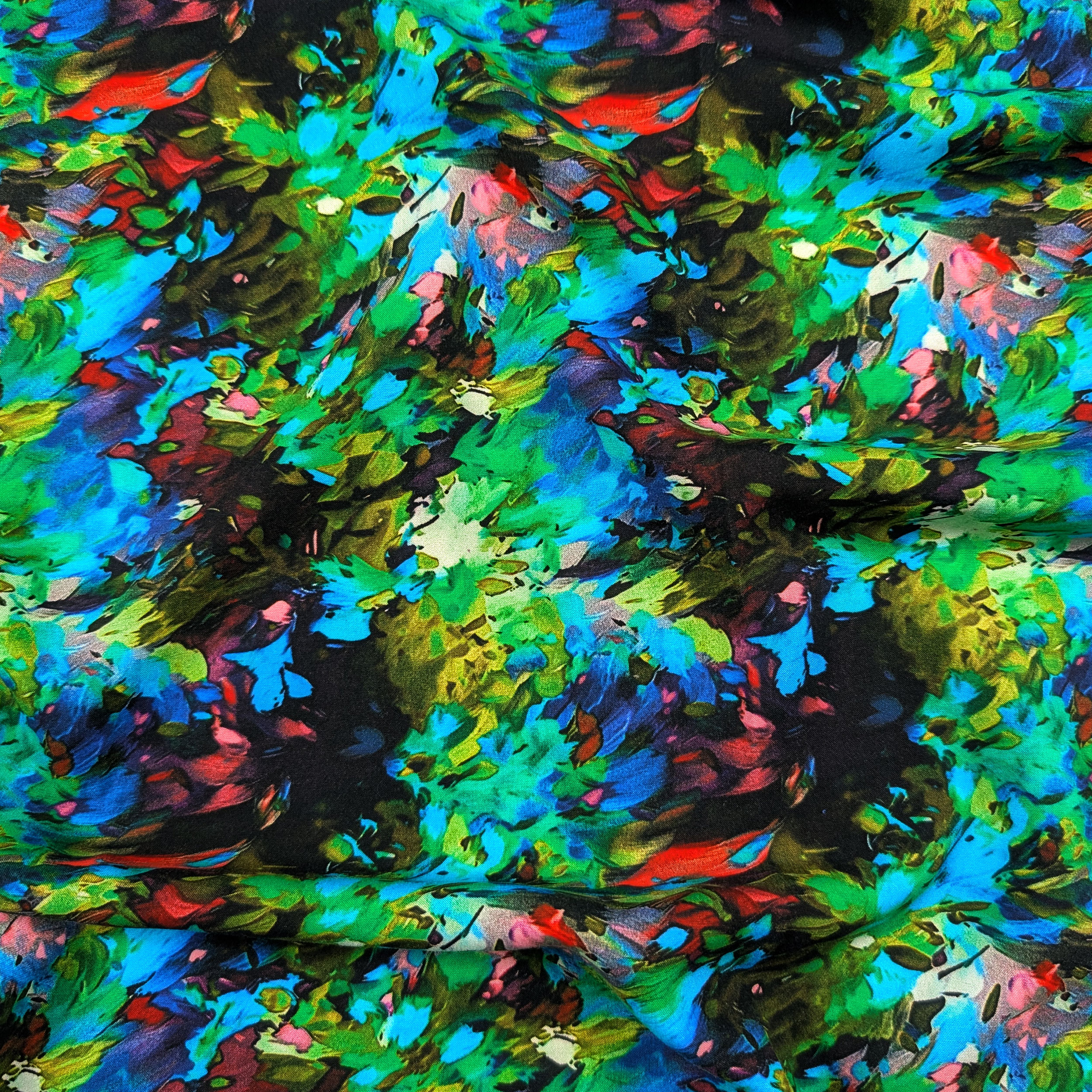 Viscosa Fantasia Astratta Colorata Image