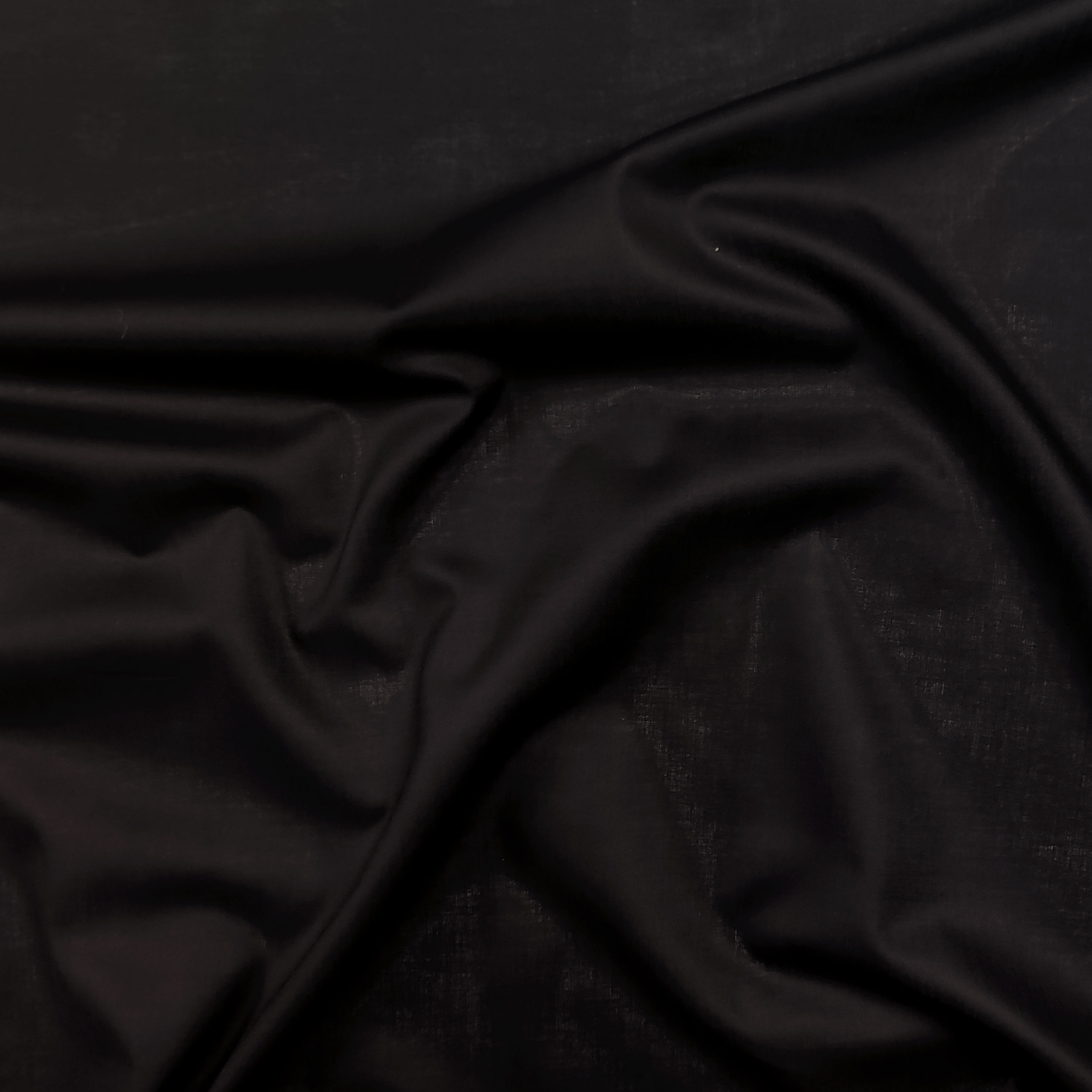  Tessuto Mussola Nero