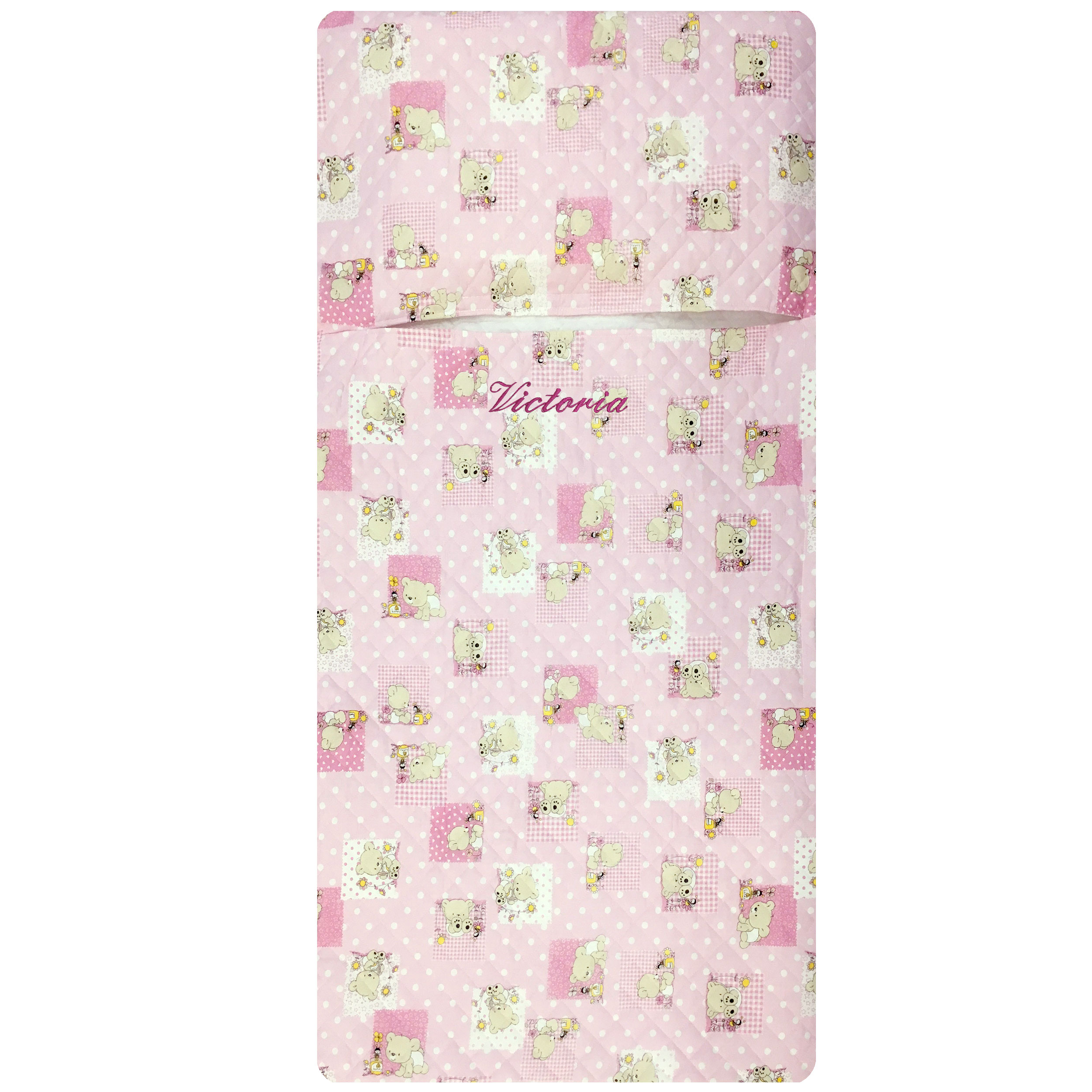 Sacco Nanna Orsetti e Api Rosa