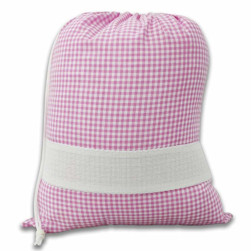 Sacchetto asilo 40x32cm rosa