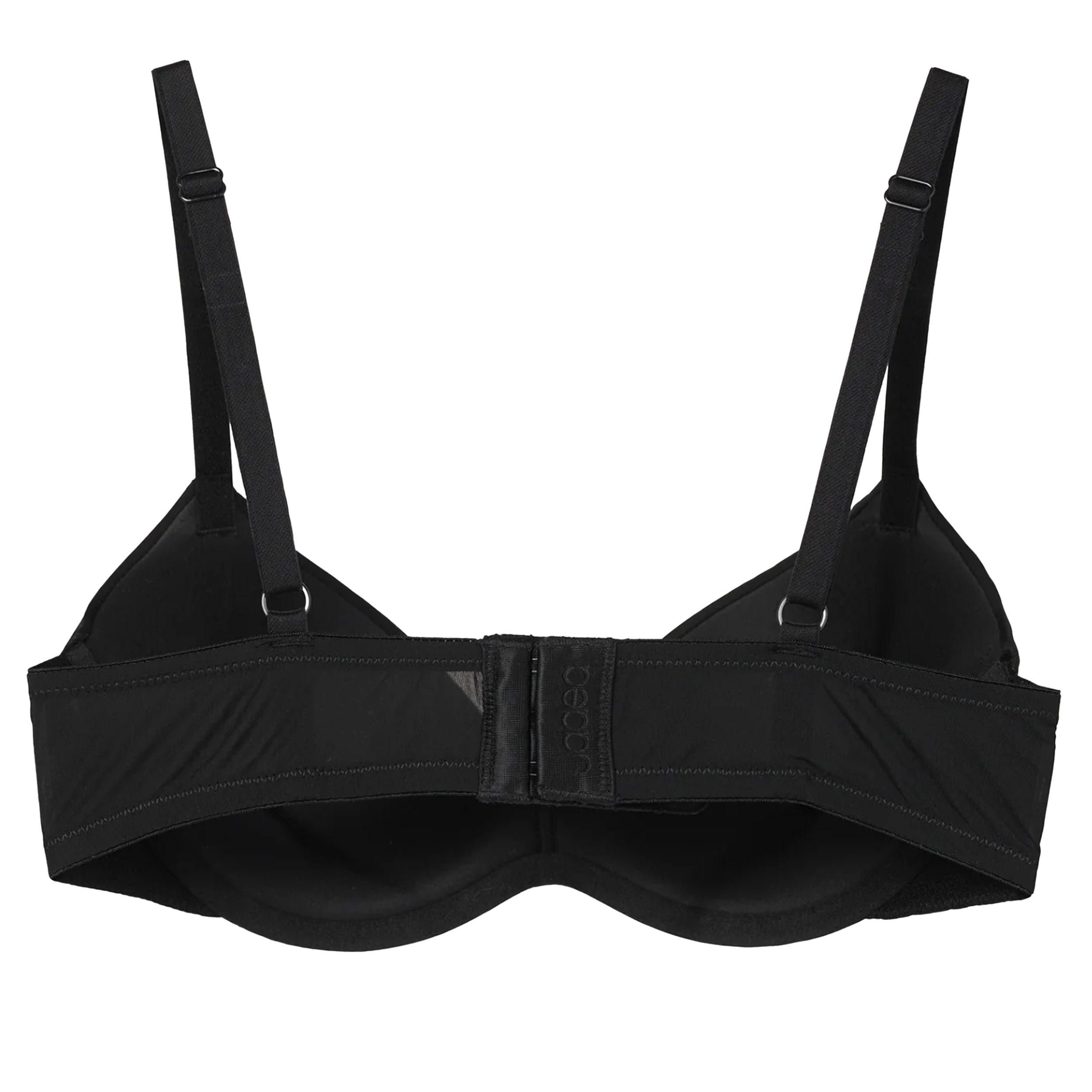 Reggiseno Jadea Balconcino Push Up Nero Image