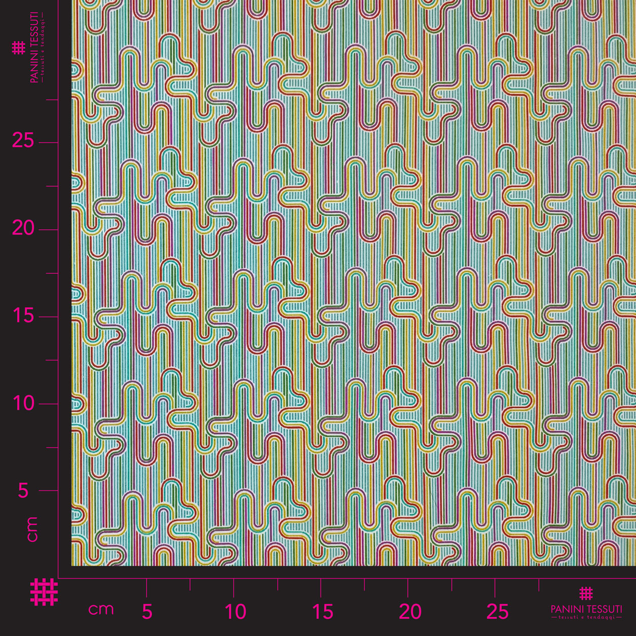 Fantasie Stoffe Digital Multicolor