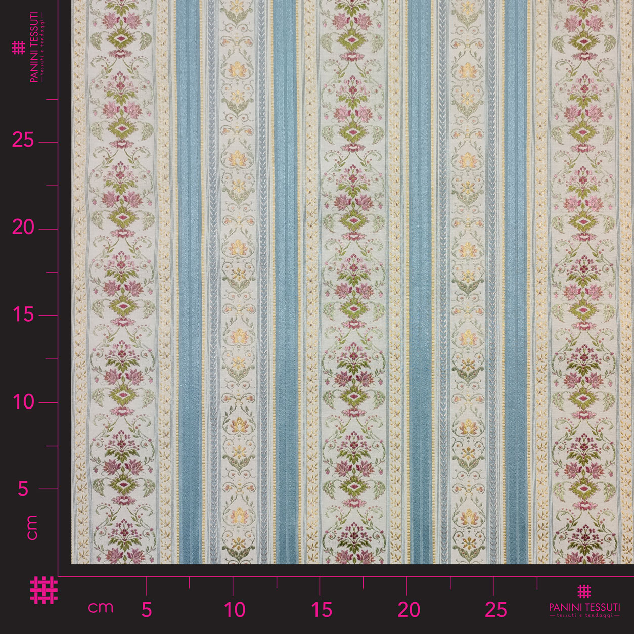 Tessuti arredo vintage setato lisere