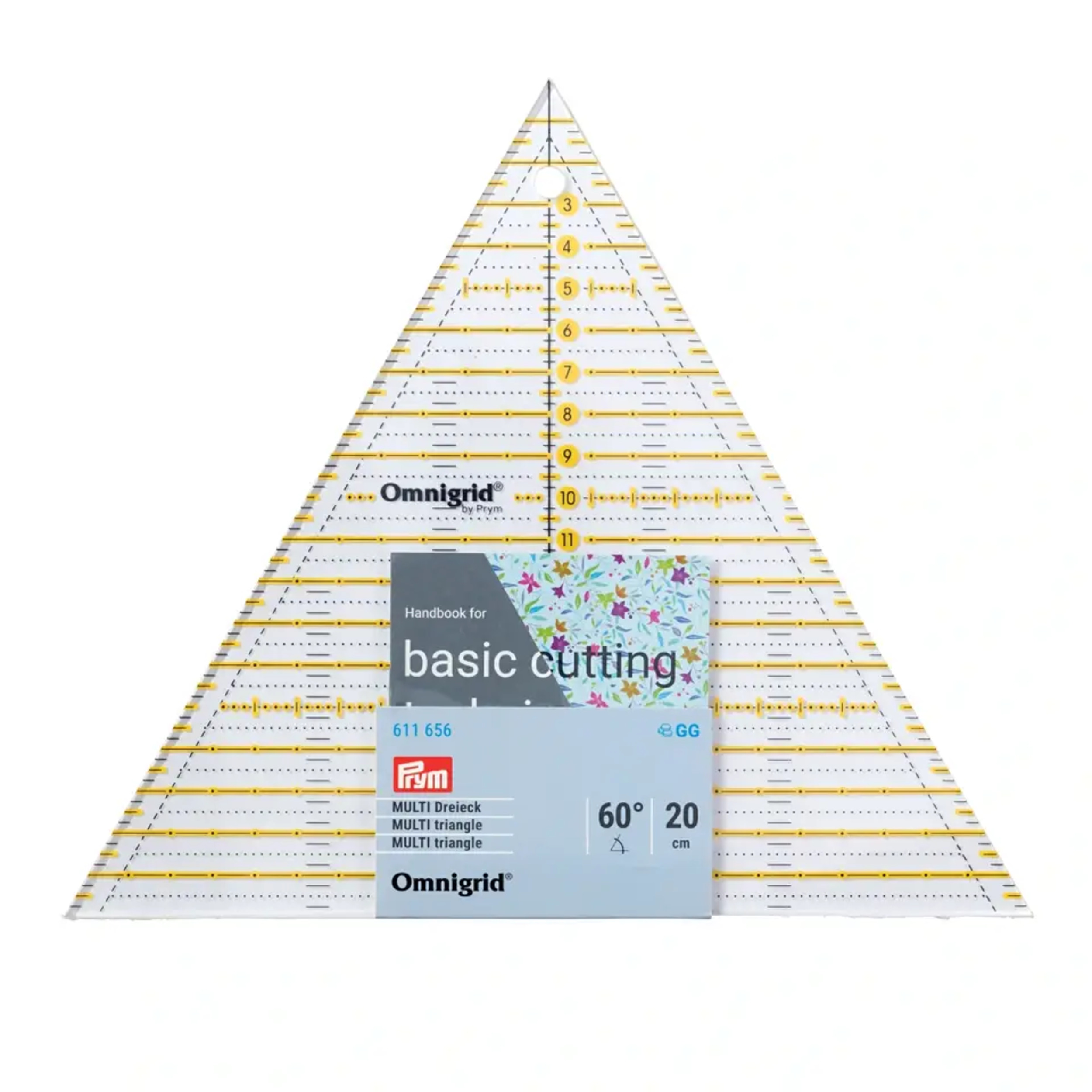 Triangolo Prym 60° Patchwork 20 cm Image