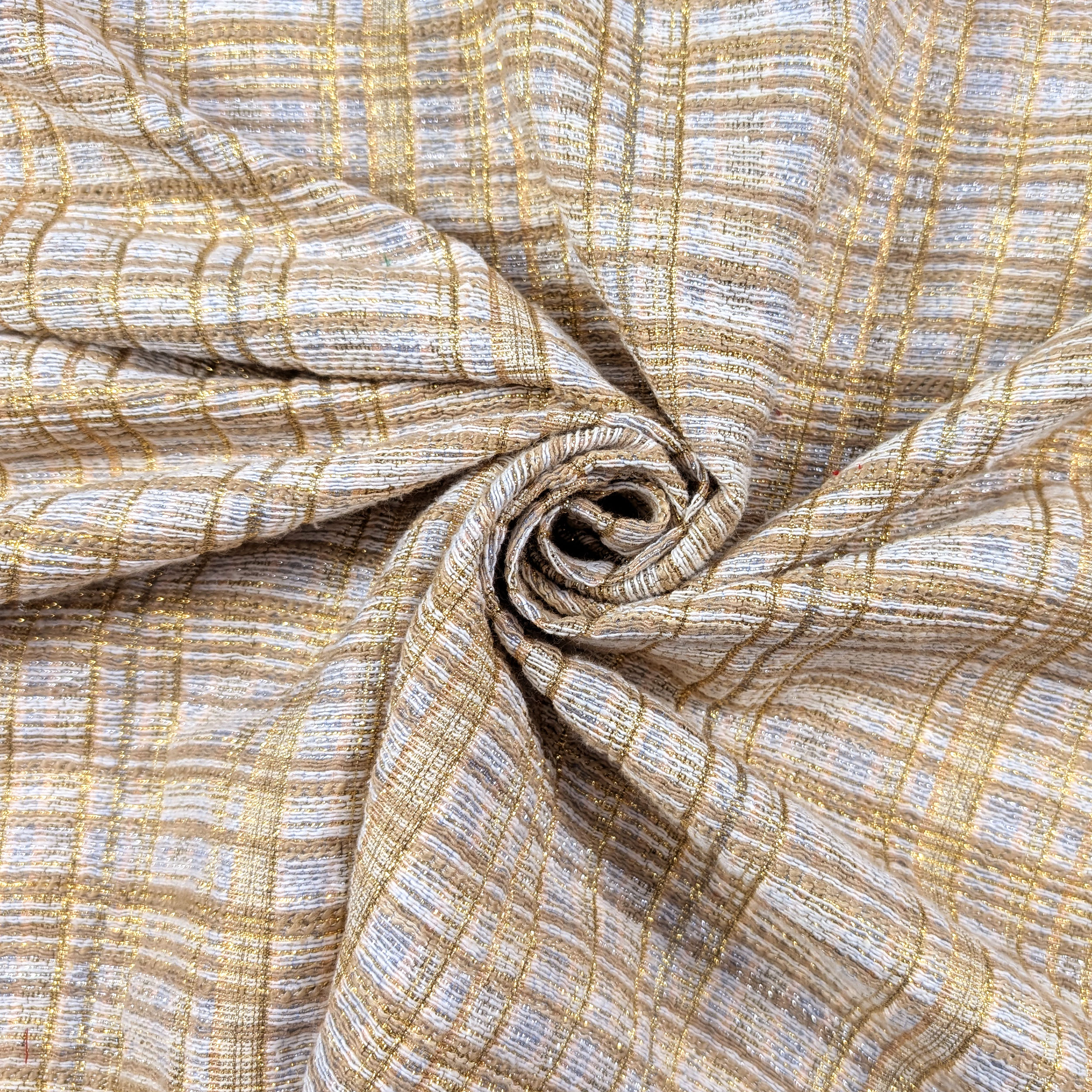 Jacquard Alta Moda Setato Lurex Oro Image