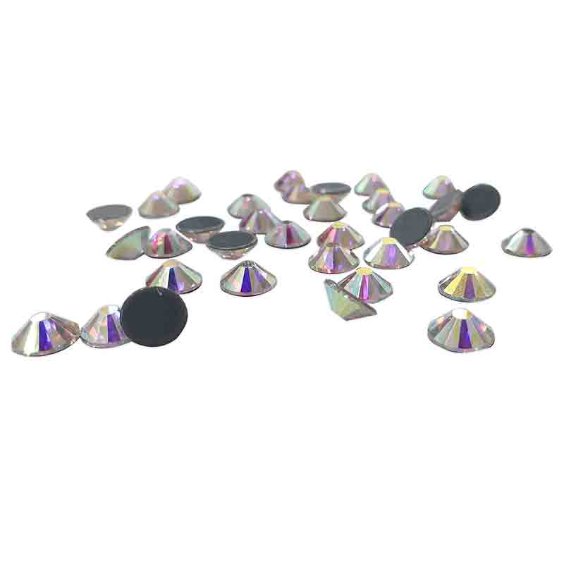Hotfix Strass Flatback Cristallo Hot Fix Pietre Strass Glitter - Foto 4