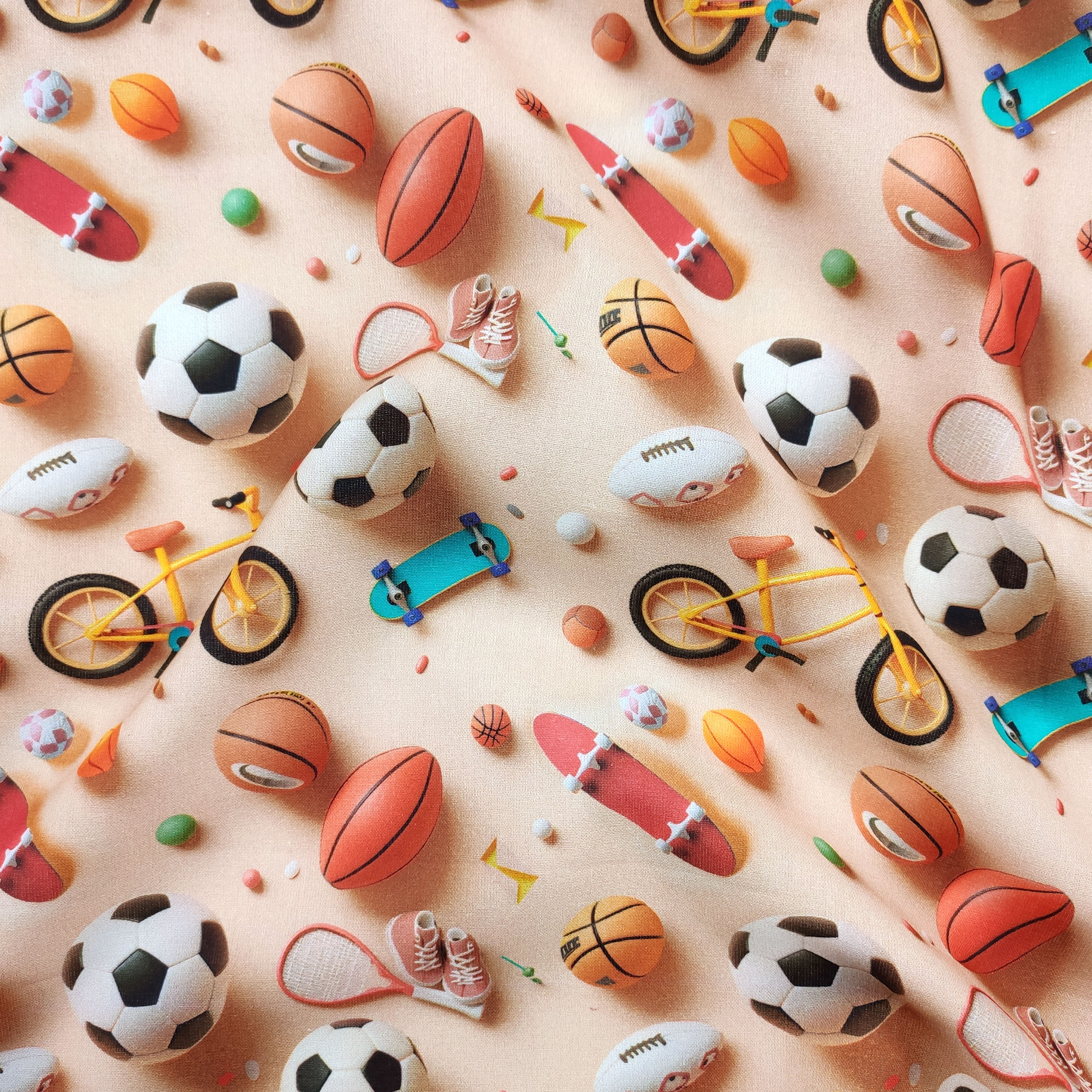 Cotone Digital Fantasia Sport Image