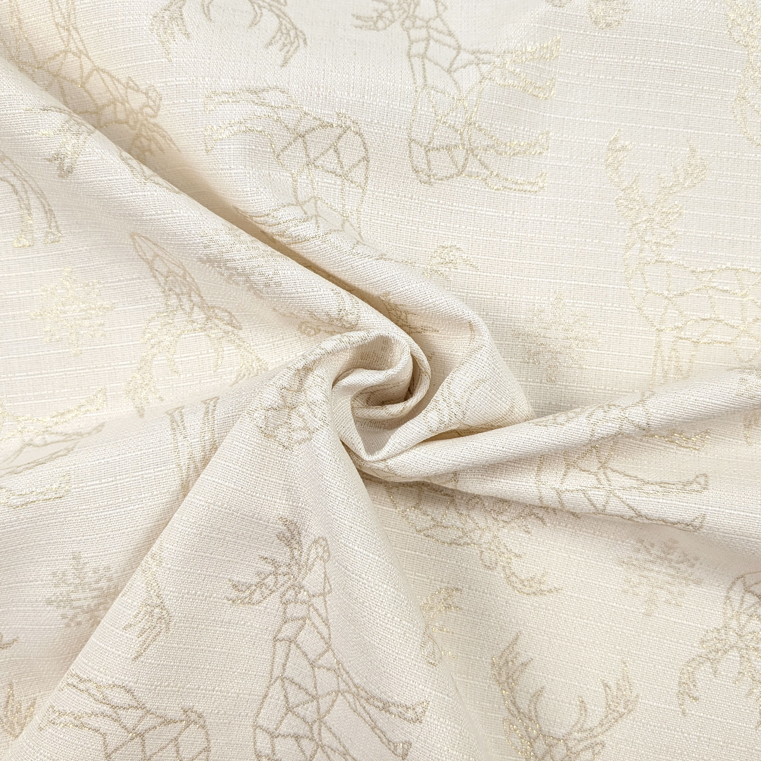 Jacquard Natalizio con Silhouette Renne Image