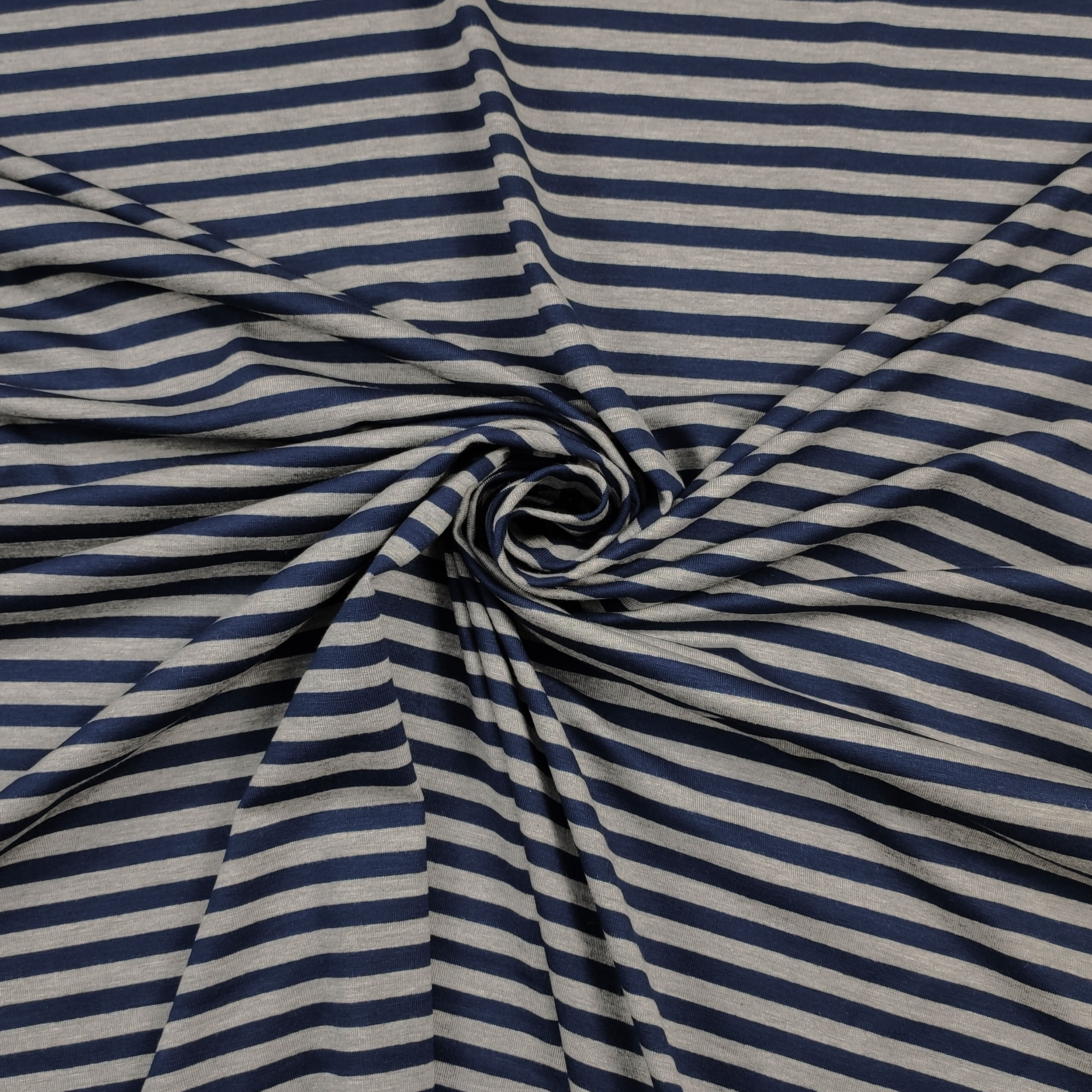 Jersey Righe Blu e Grigie