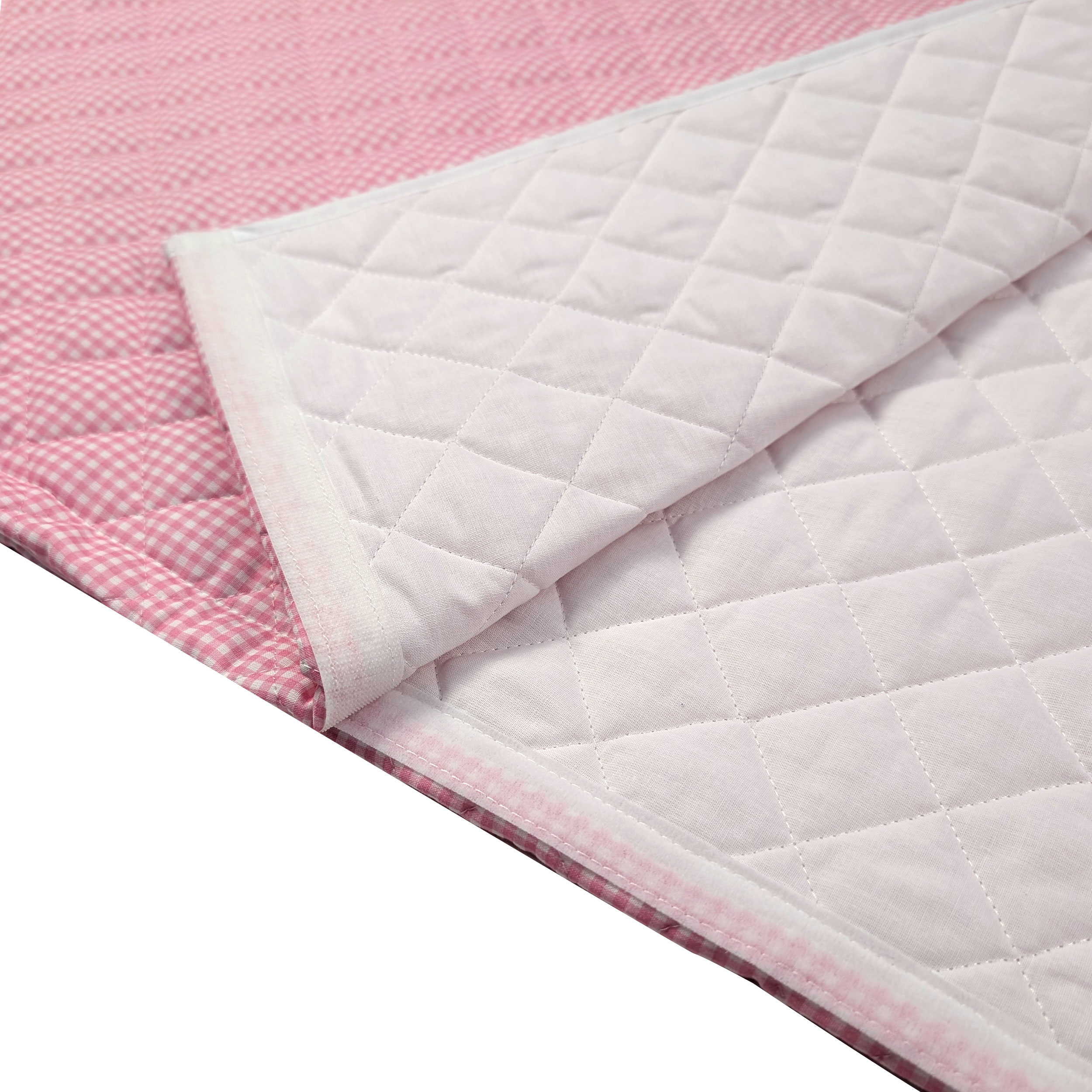 Sacco Nanna Sagomato per Brandine Quadretti Rosa Image