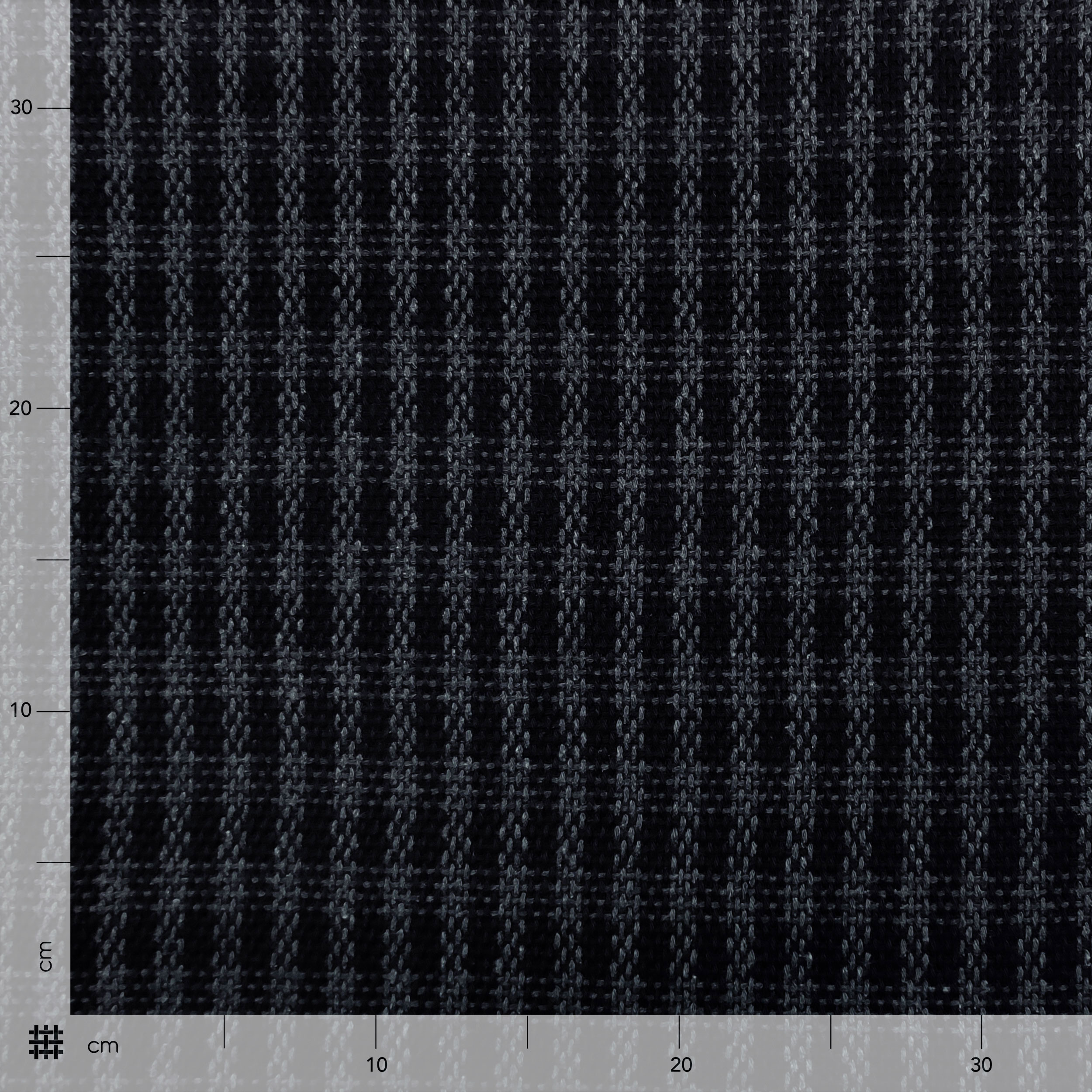 Tessuto Cotone Nero Stoffkontor B1 Ignifugo: Vendita Al Metro Larghezza 320 Cm