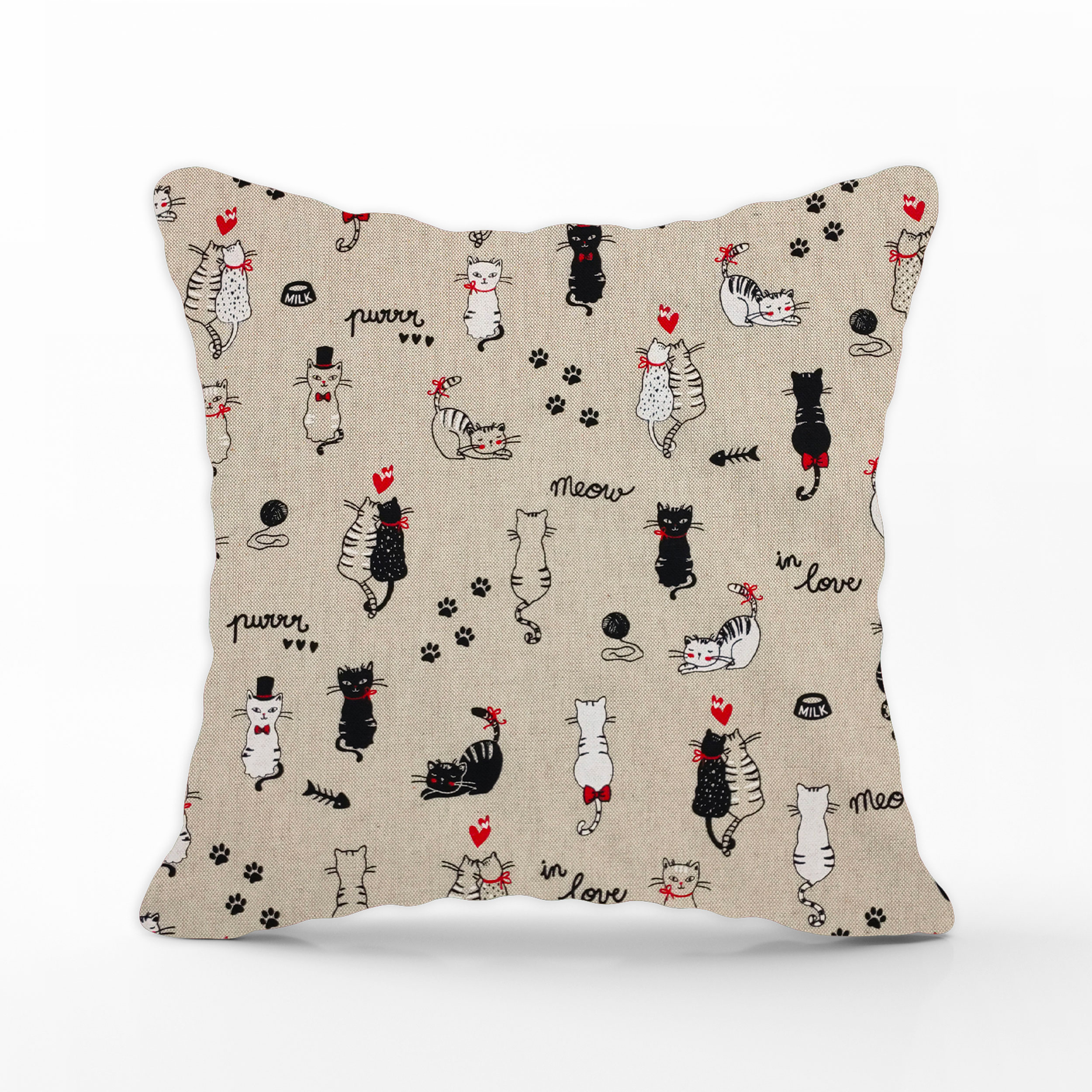 Federa per Cuscini Panama Gattini in Love