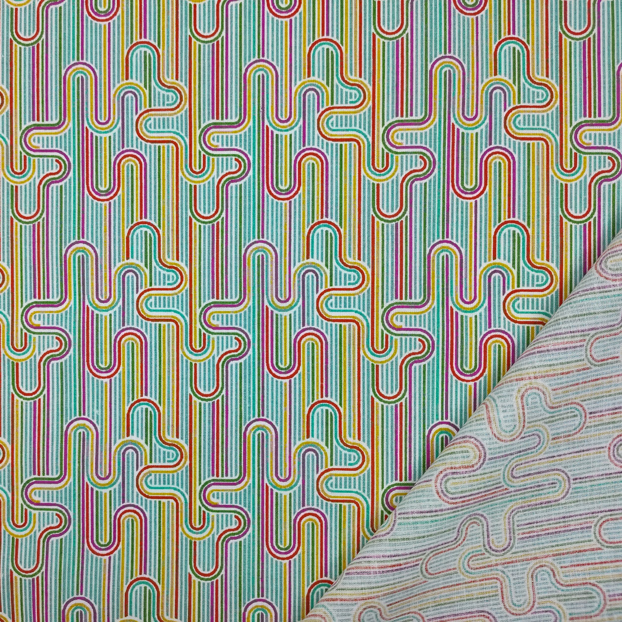Fantasia Tessuti Digital Multicolor