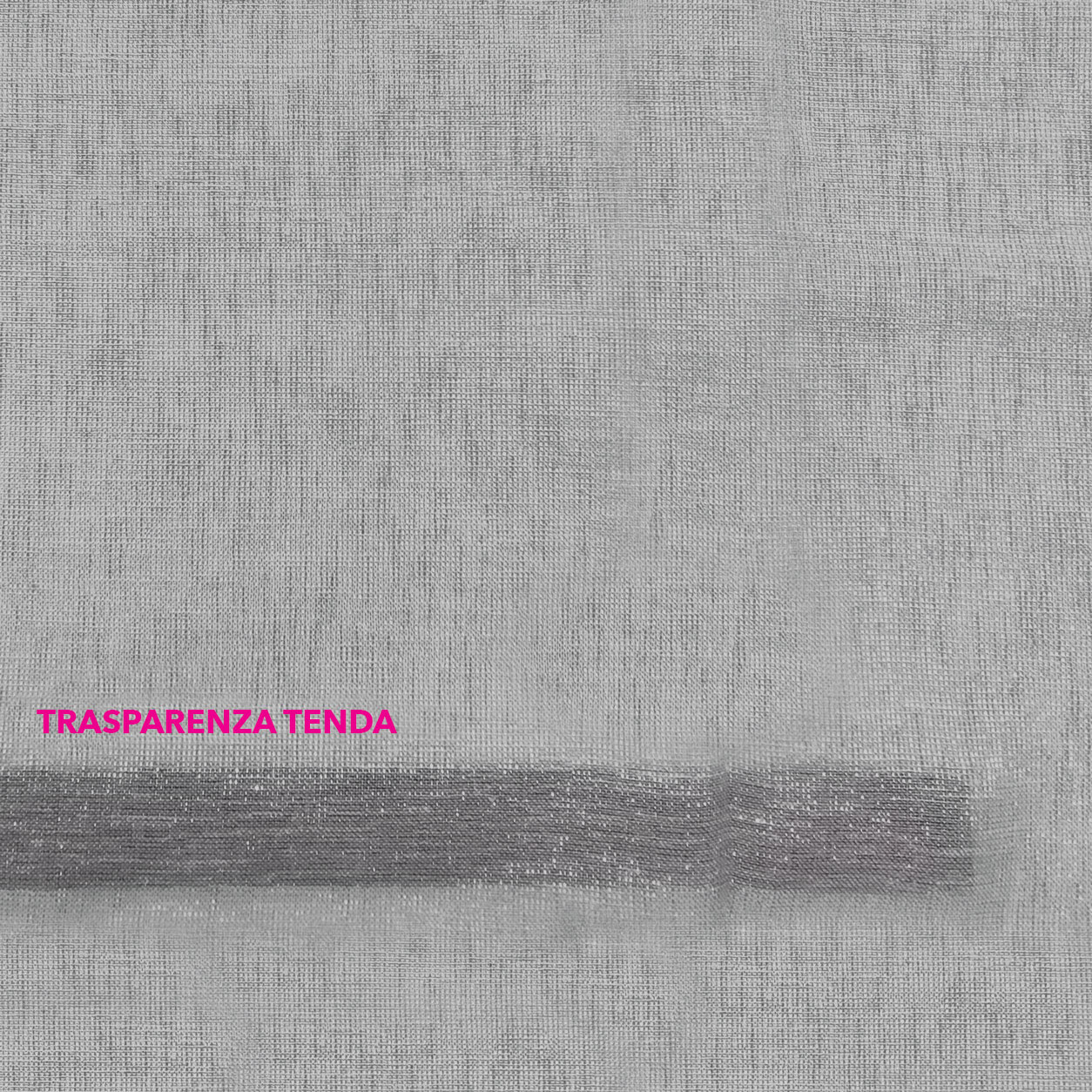 Tenda Confezionata Effetto Lurex Naturale | Panini Tessuti