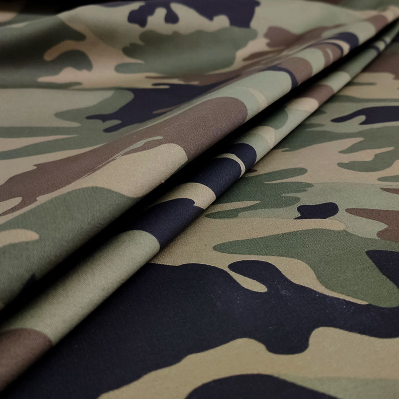 Tessuto Cotone Elasticizzato Special Militare